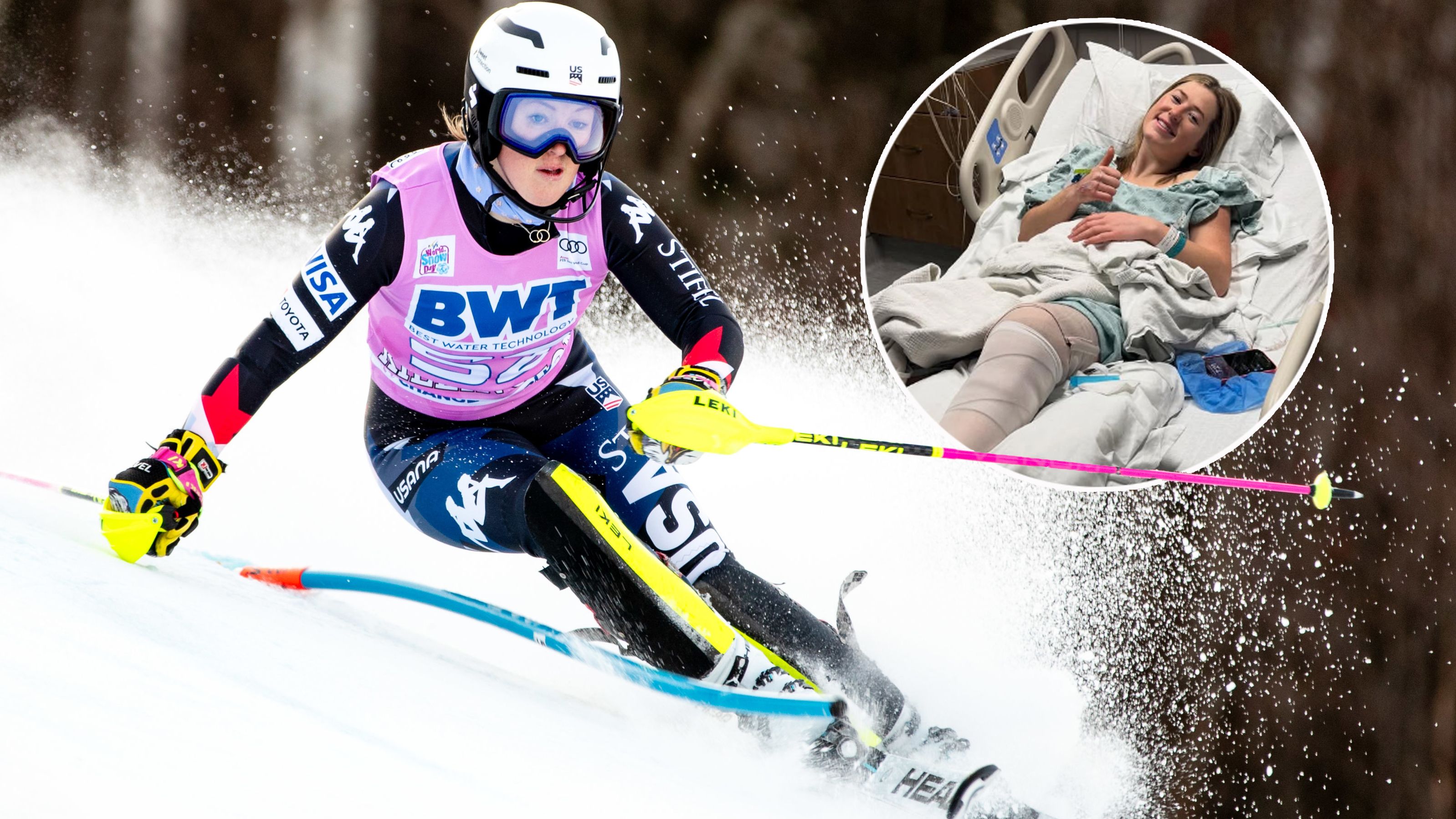 Allie Resnick verletzte sich schwer, kehrt nicht mehr in den Weltcup zurück.