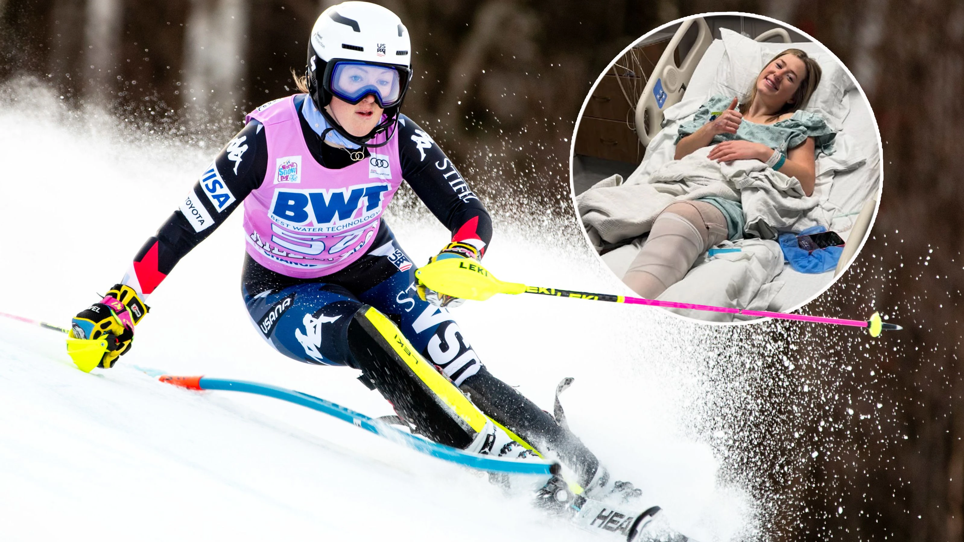 Allie Resnick verletzte sich schwer, kehrt nicht mehr in den Weltcup zurück.