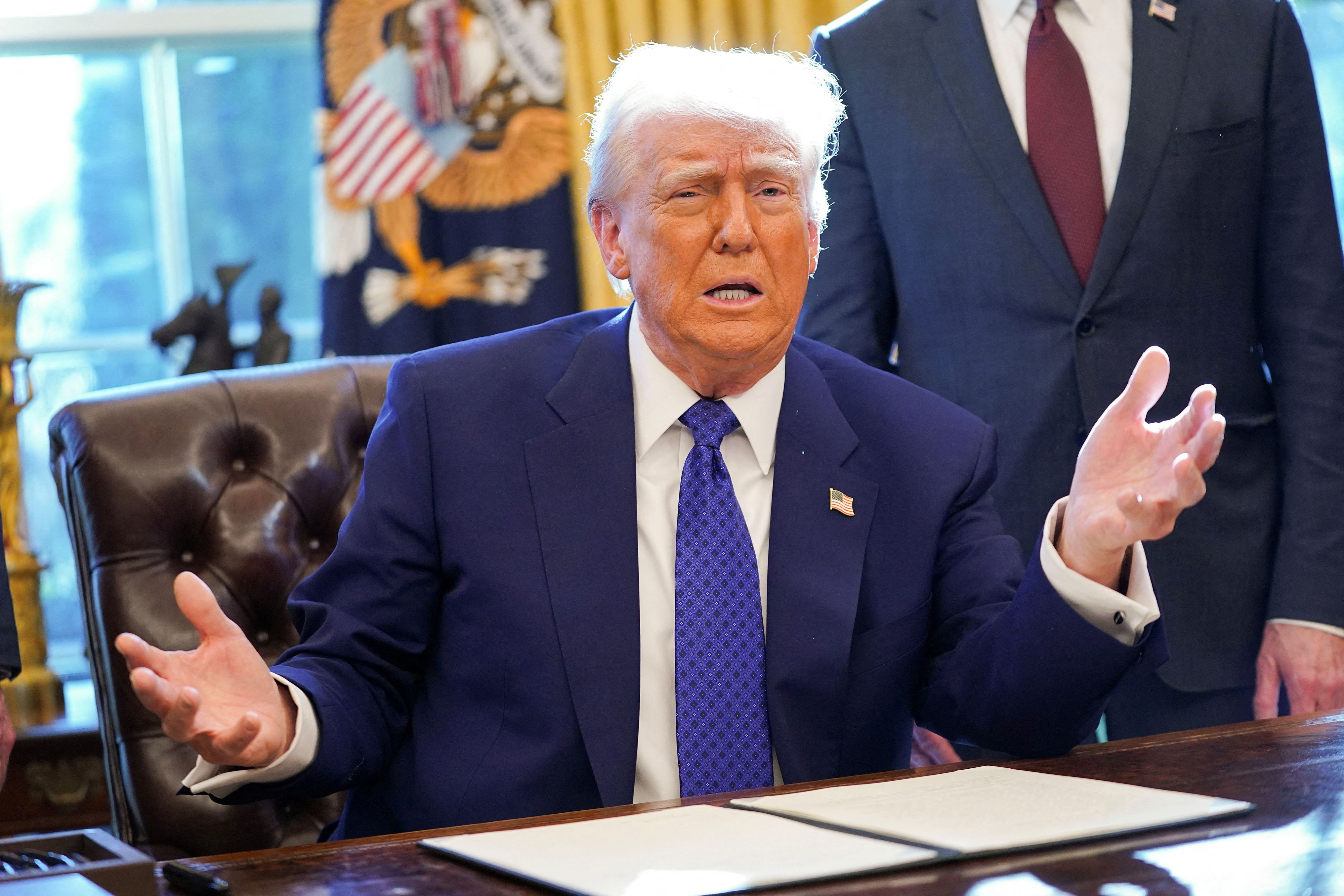 Der US-Präsident hat der Hamas kürzlich ein Ultimatum bezüglich der Geiselfreilassungen gestellt.