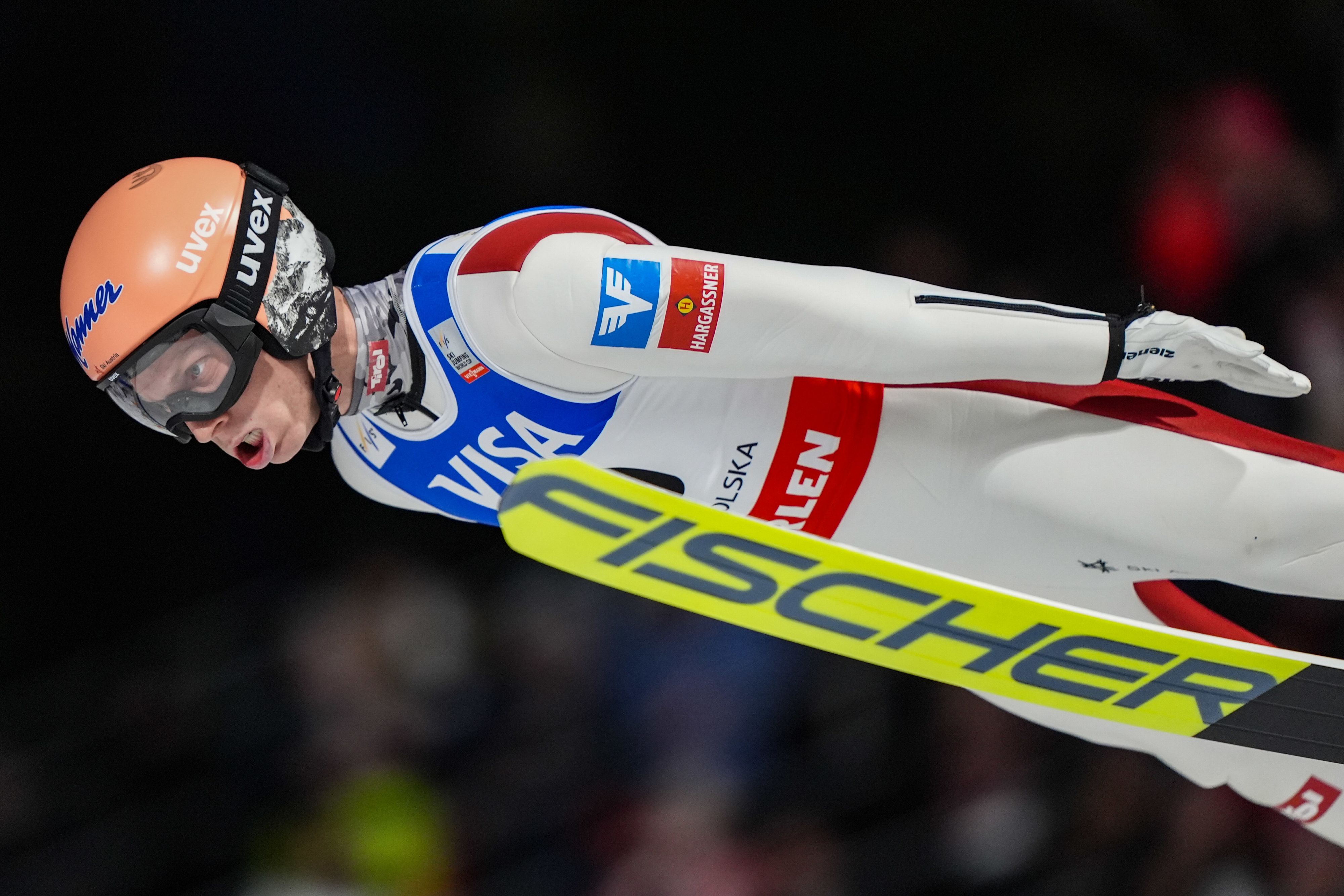 Skisprung-Ass Jan Hörl. 