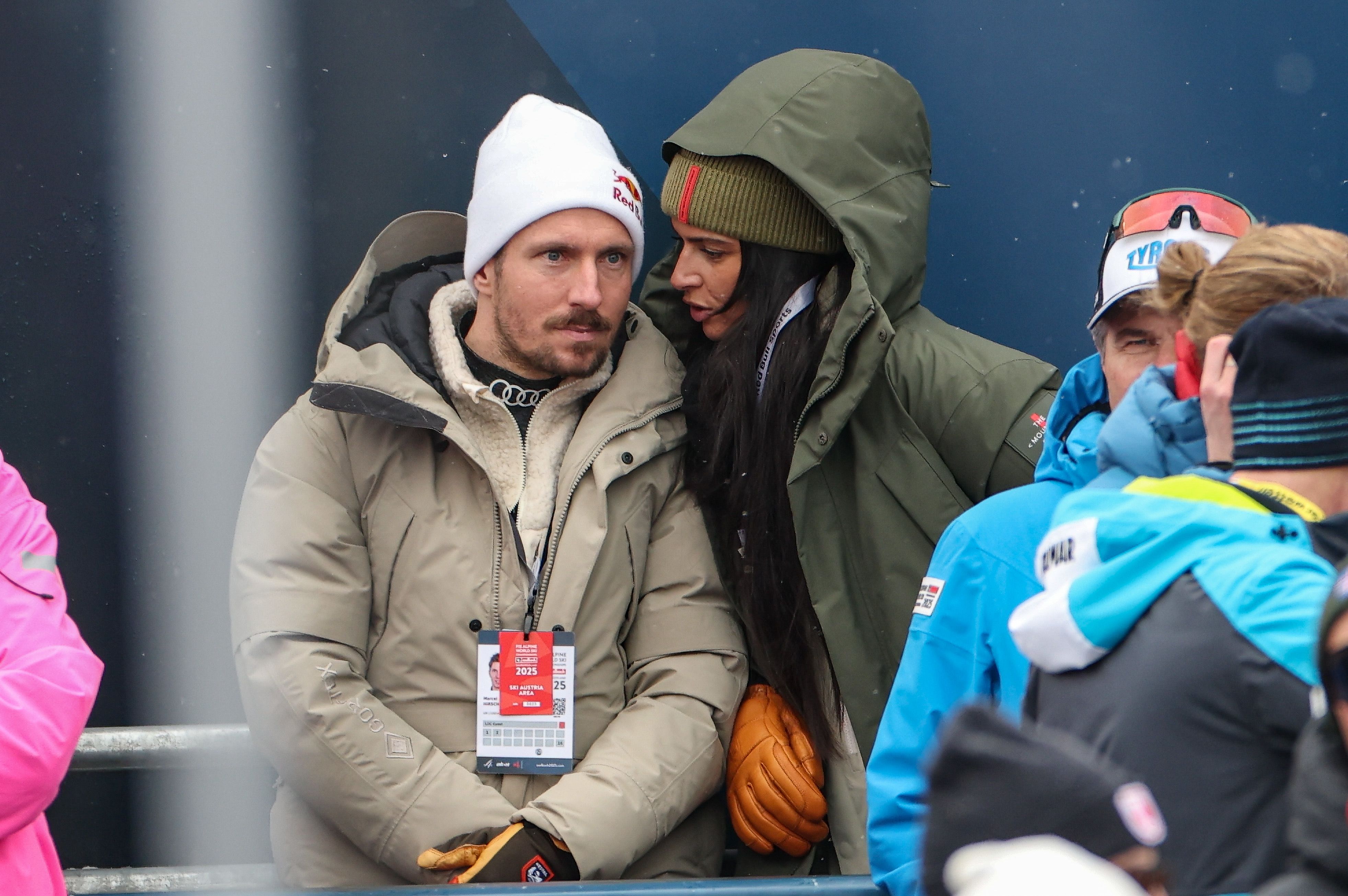 Hirscher mit Freundin Lucy als Zaungast bei der Ski-WM in Saalbach