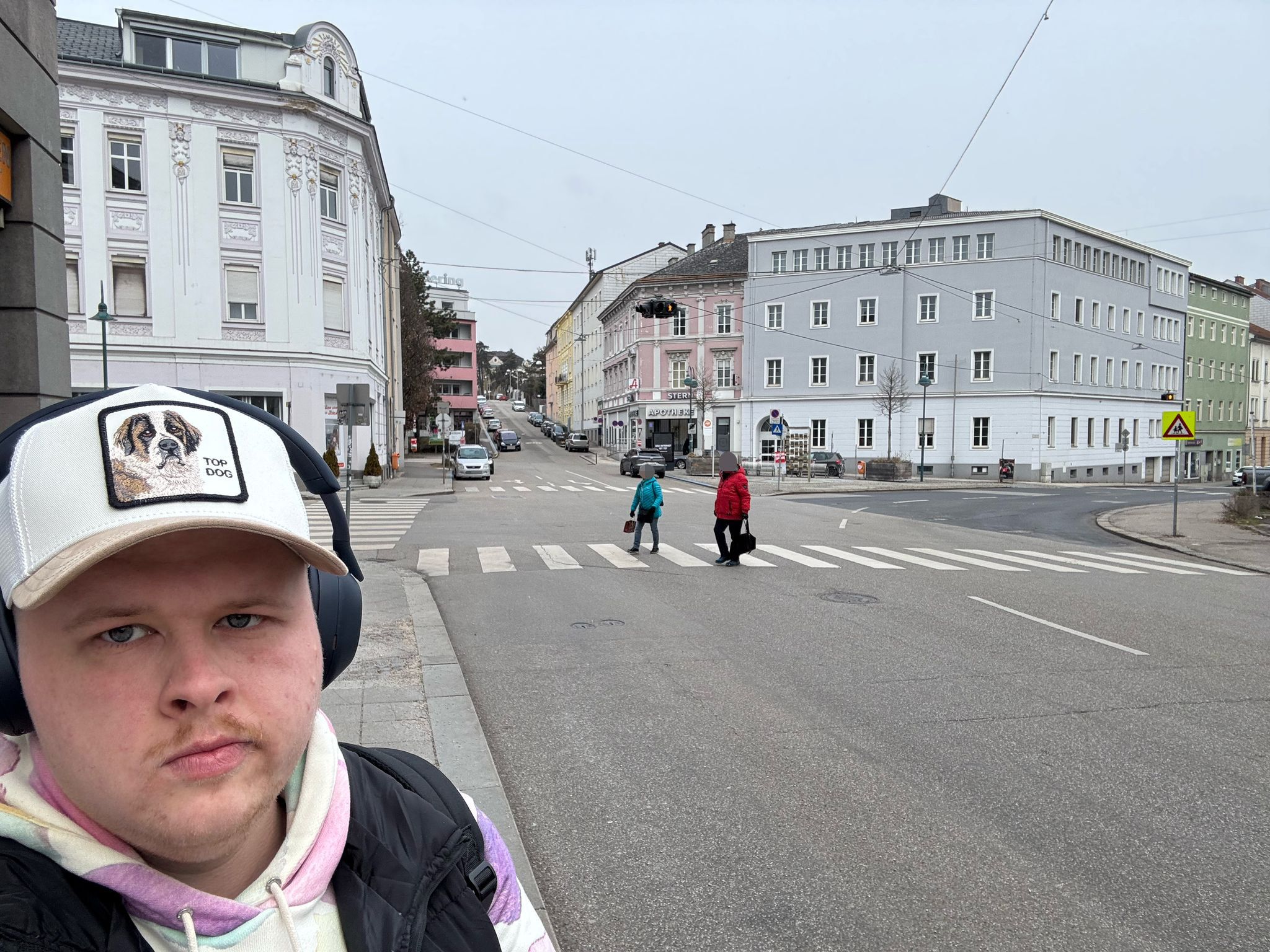 Rainhard G. (26) setzt sich dafür ein, dass die Kreuzung in Urfahr sicherer wird.