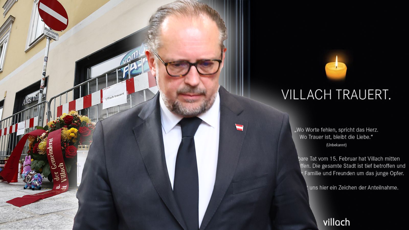 Bundeskanzler Alexander Schallenberg (VP) wird am Gedenkmarsch in Villach teilnehmen.