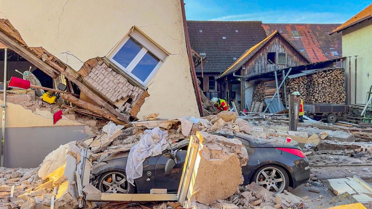 Deutschland – Hauseinsturz nach Explosion – Mann stirbt in Trümmern ...