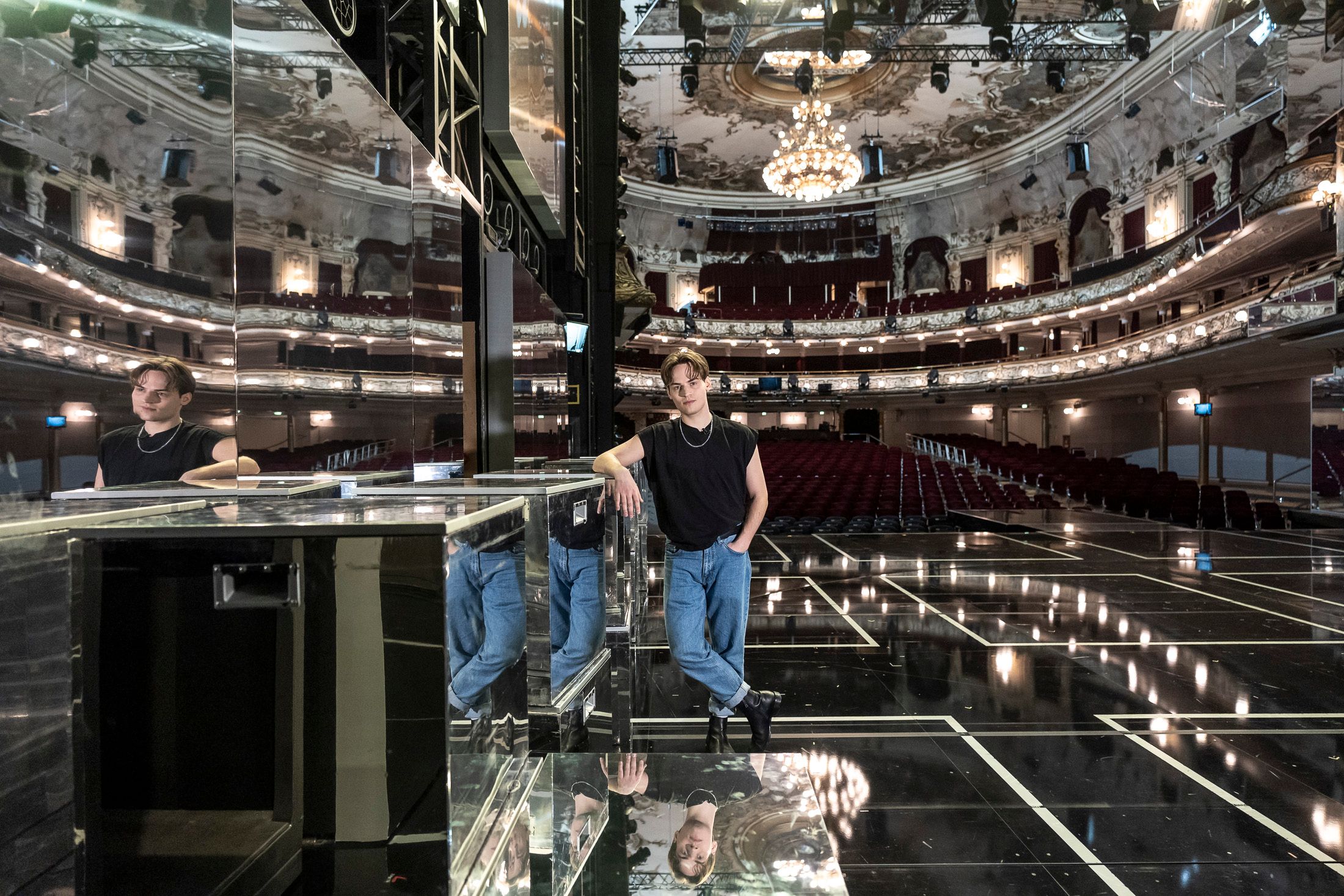 Moritz Mausser im Ronacher.