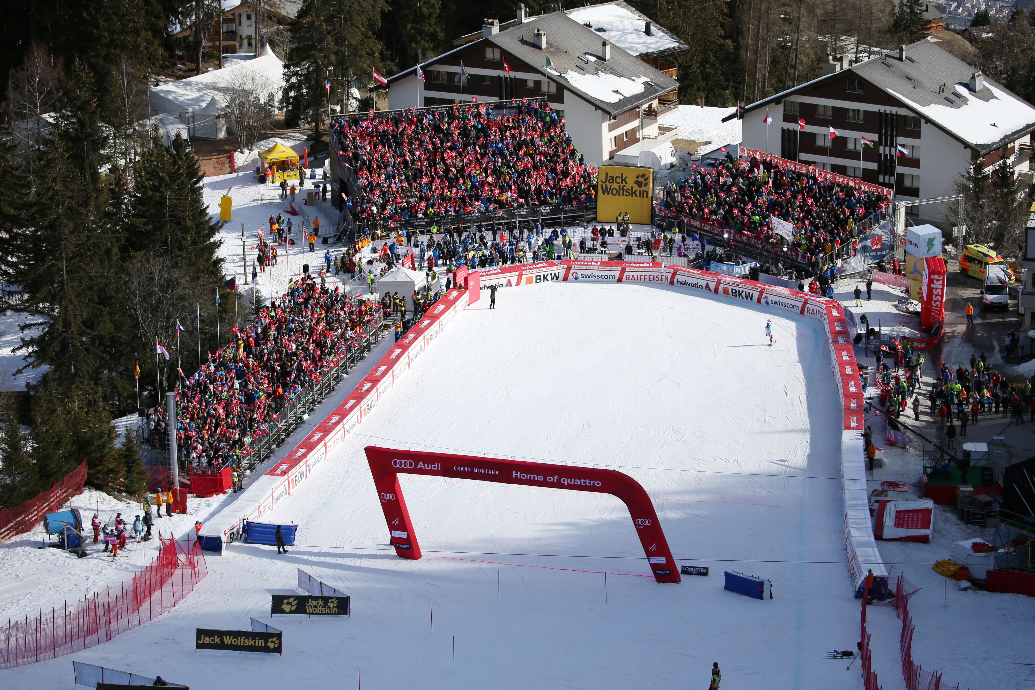 WM-Ort Crans-Montana: Streit um das Zielstadion