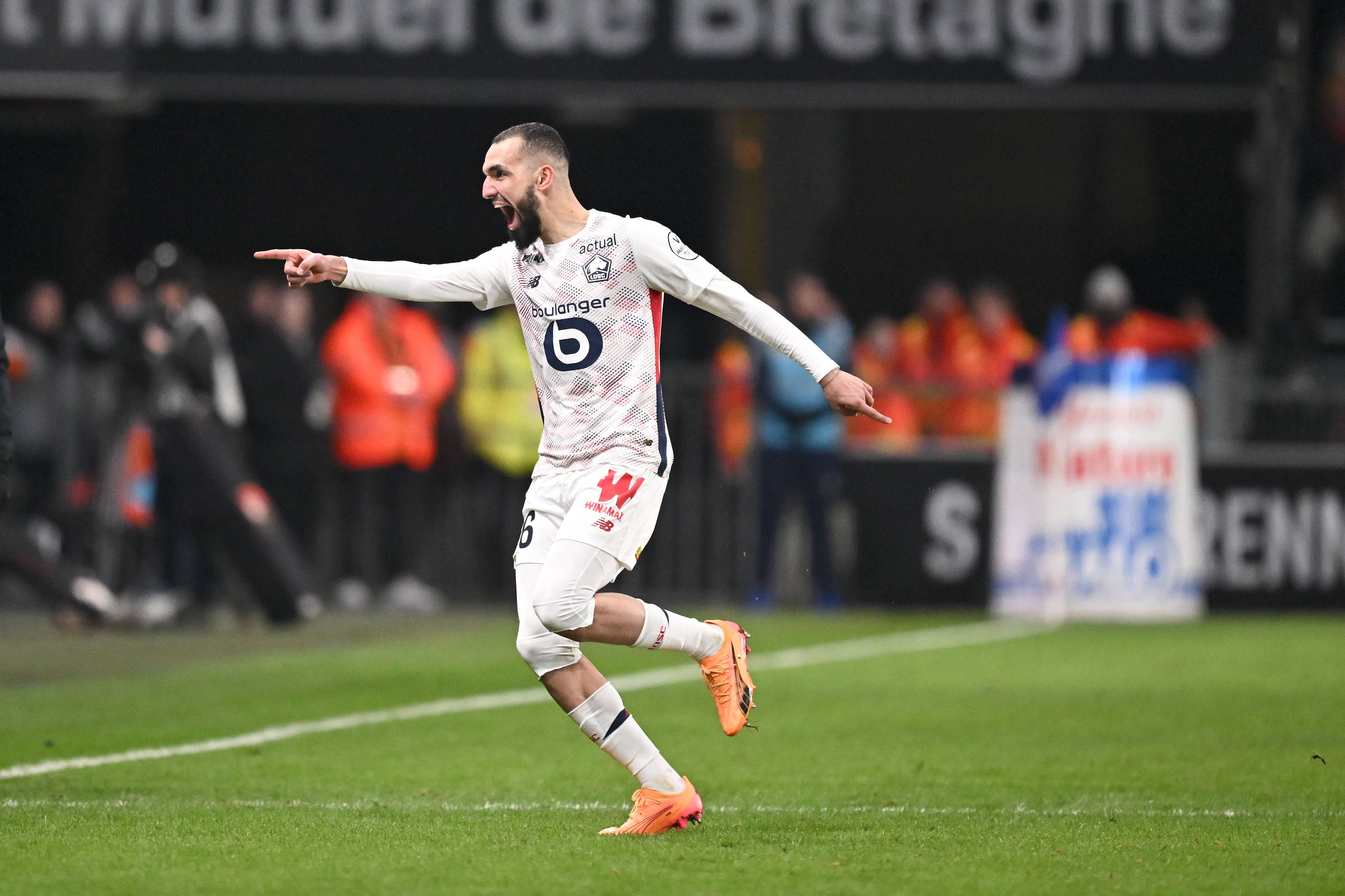 Bentaleb feiert das 1:0-Führungstor.