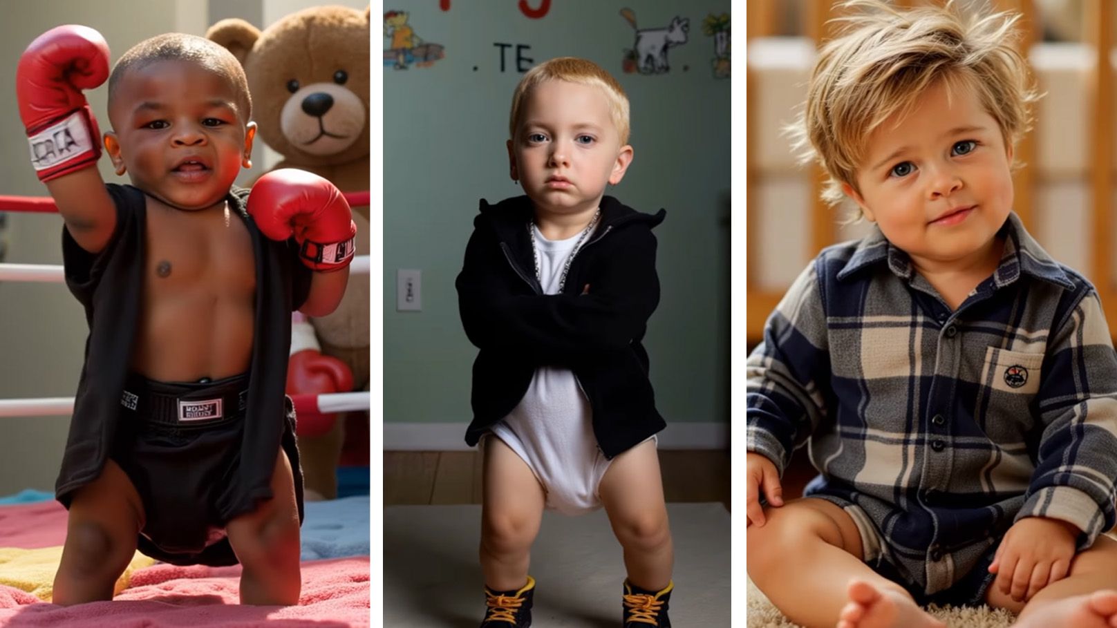 Die erwachsenen Versionen dieser Stars kennen alle.