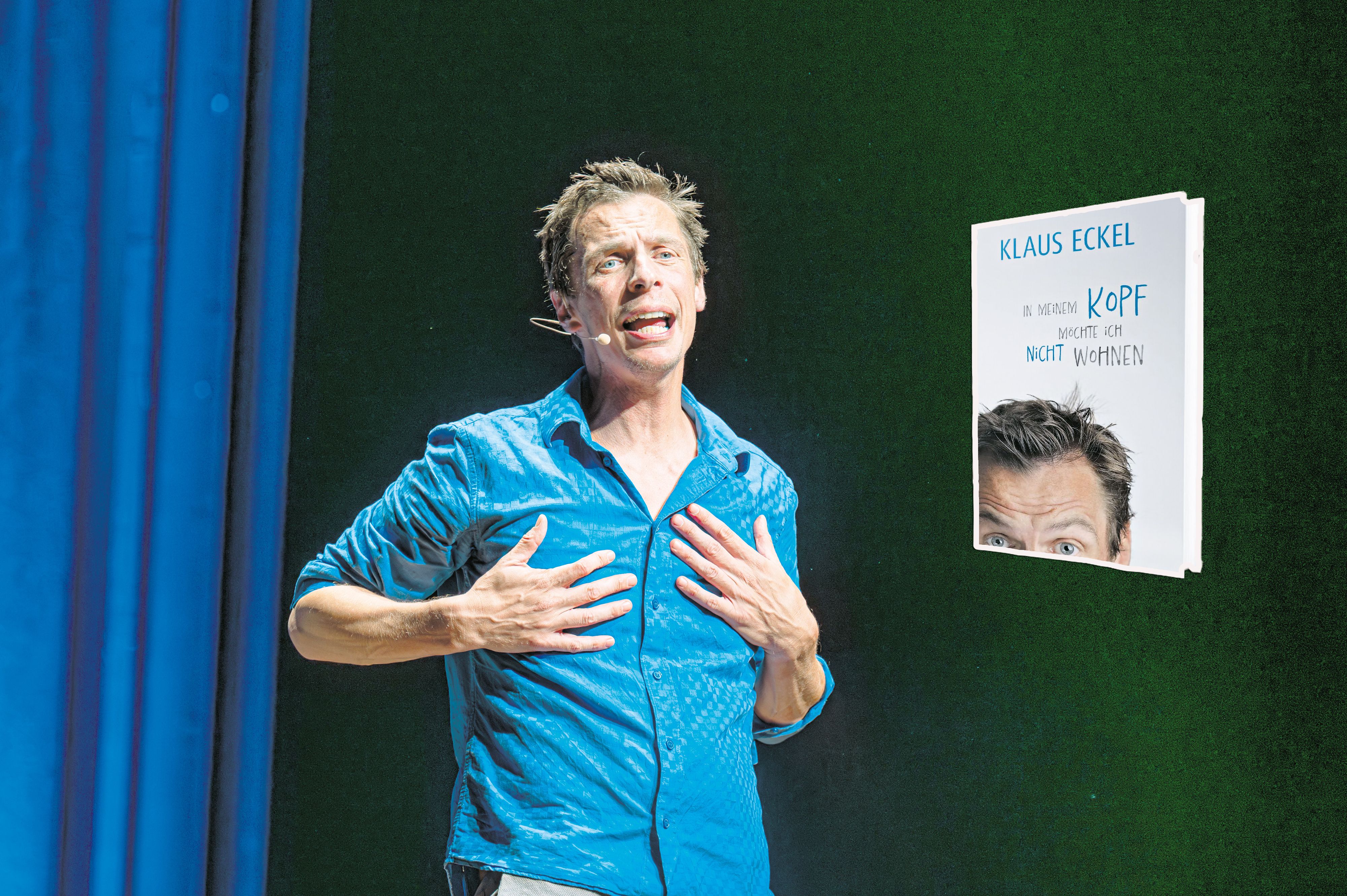 Klaus Eckel strapaziert mit seinem neuen Buch und auf der Bühne endlich wieder die Lachmuskeln.