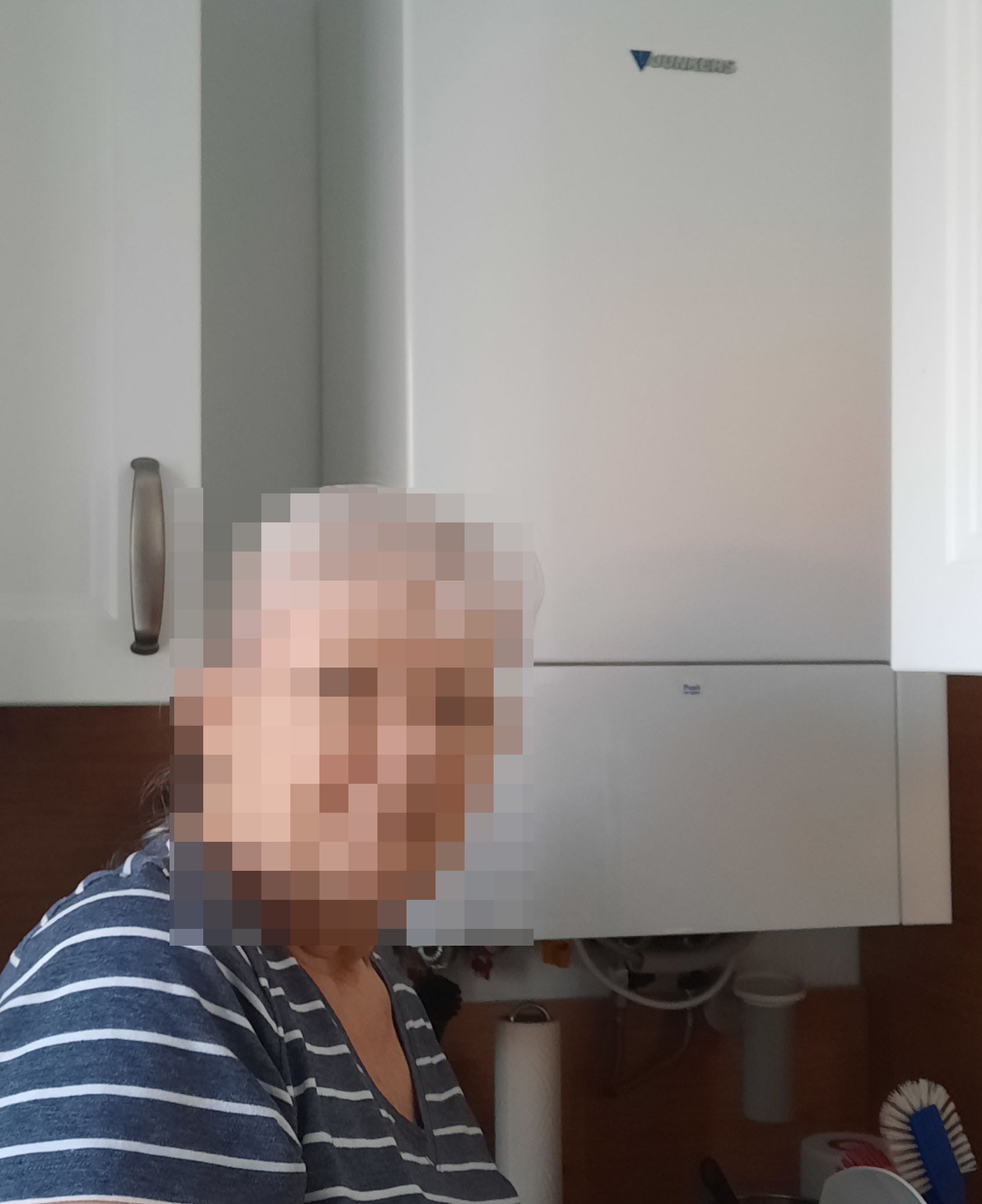 Die Gastherme wurde getauscht. Das Problem lag aber an einem zu kurzen Rauchfang.