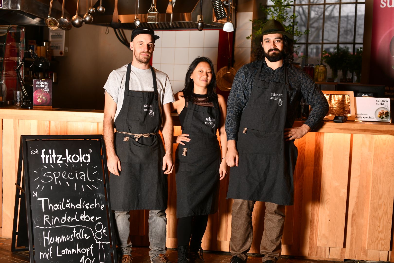 Die 3 Freunde Markus Lichtenegger, Fransisca Tan und Max Wiesner aus Bad Goisern, Wien und dem Wischathal