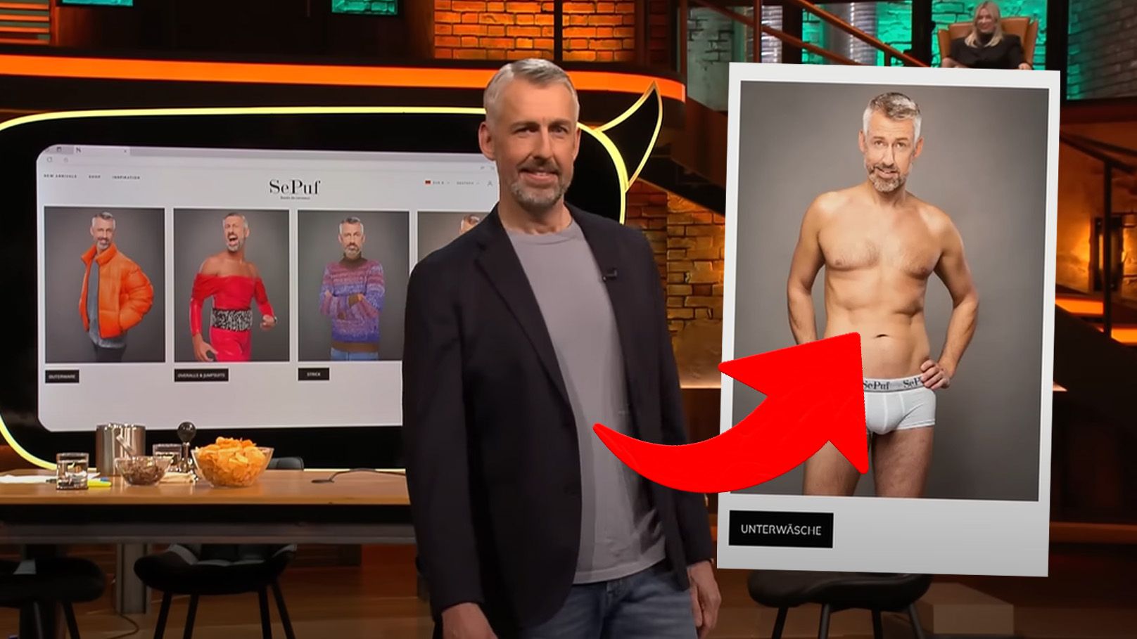 Sebastian Pufpaff zeigt sich halbnackt bei 