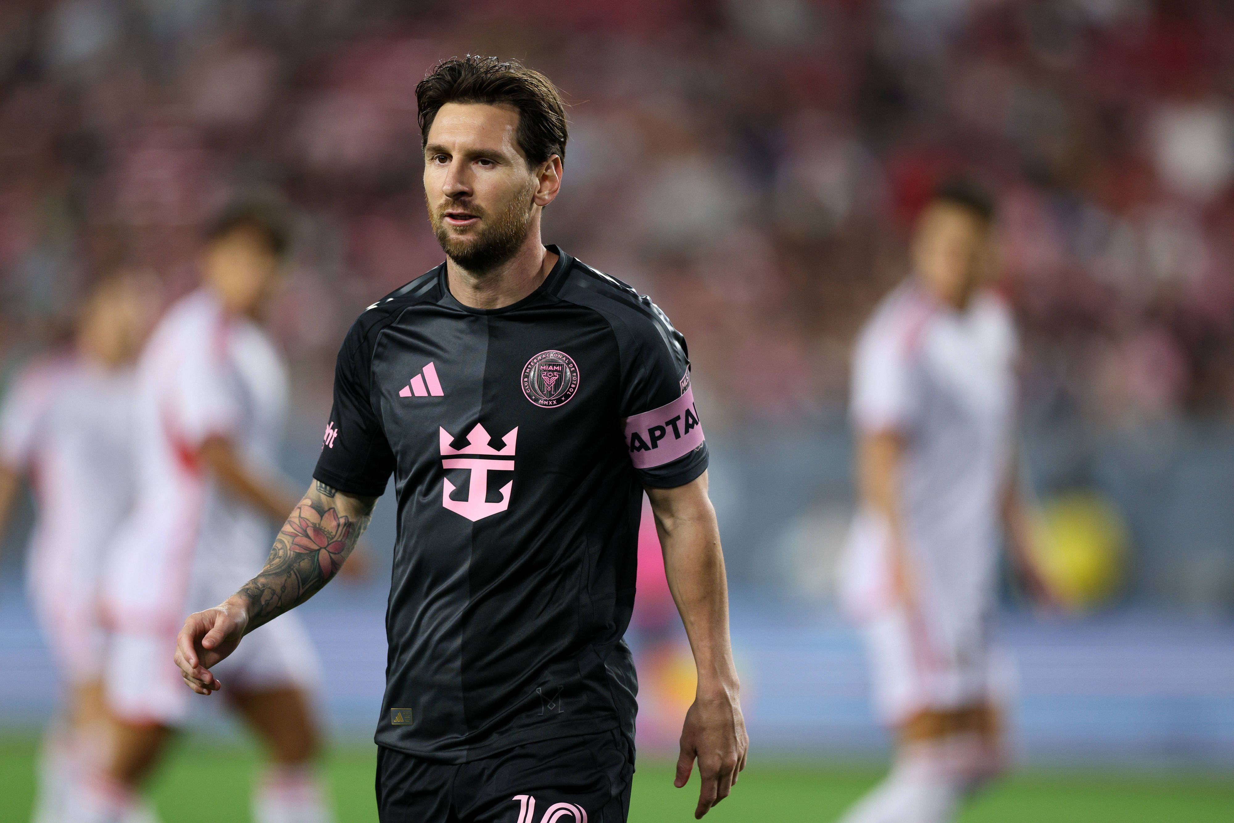 Fußball-Star Lionel Messi. 