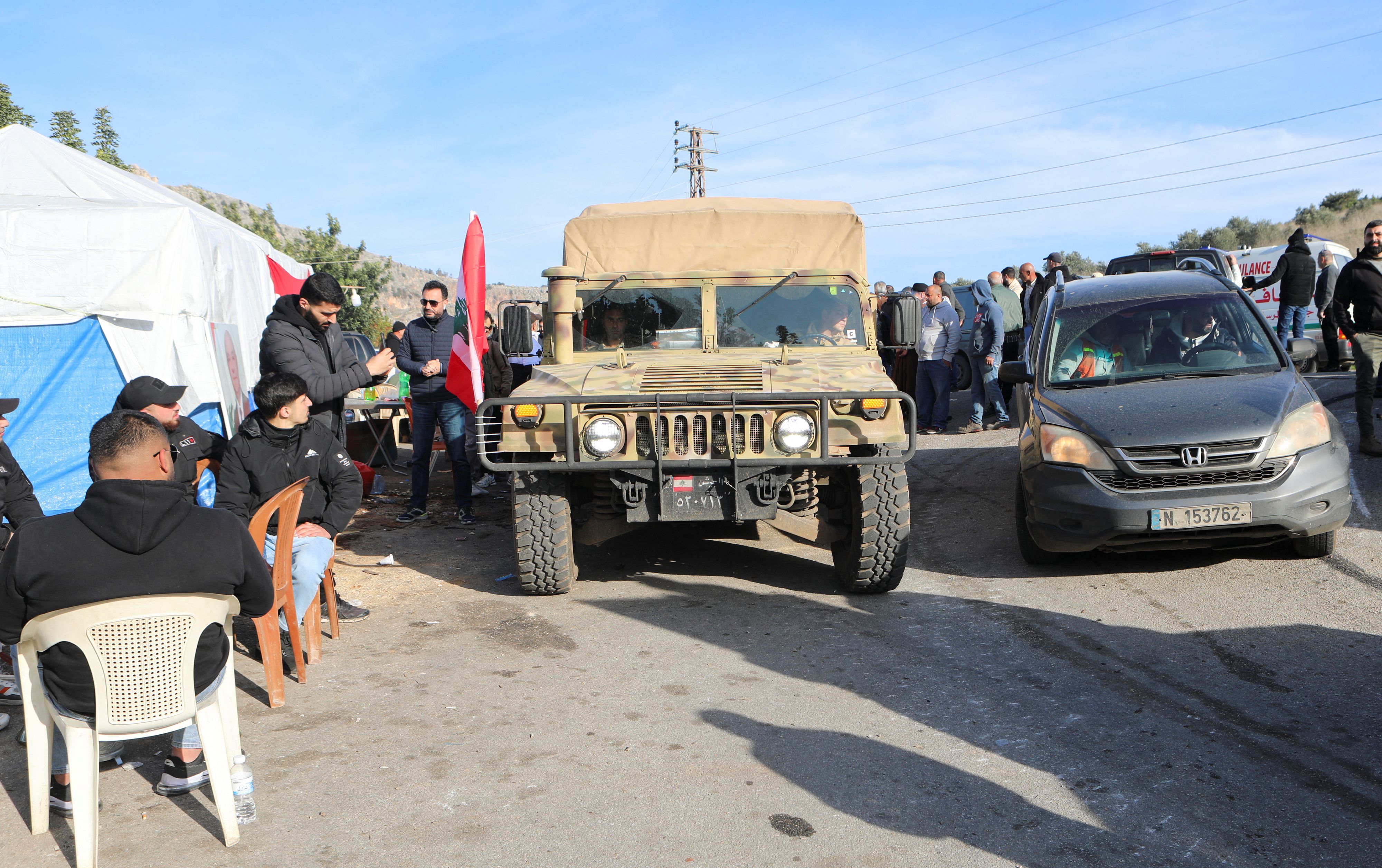 Die israelische Armee hat sich größtenteils aus dem Libanon zurückgezogen.
