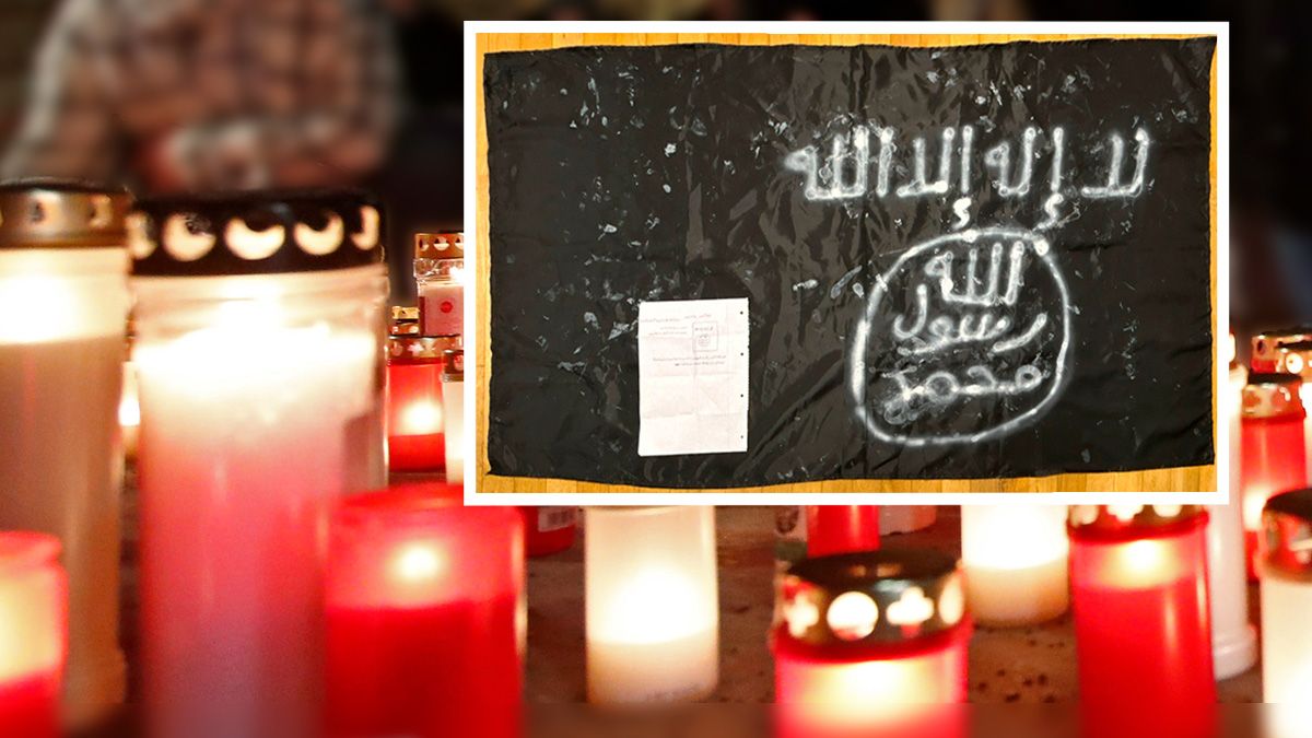 Diese IS-Fahne wurde in der Wohnung des IS-Attentäters in Villach sichergestellt.