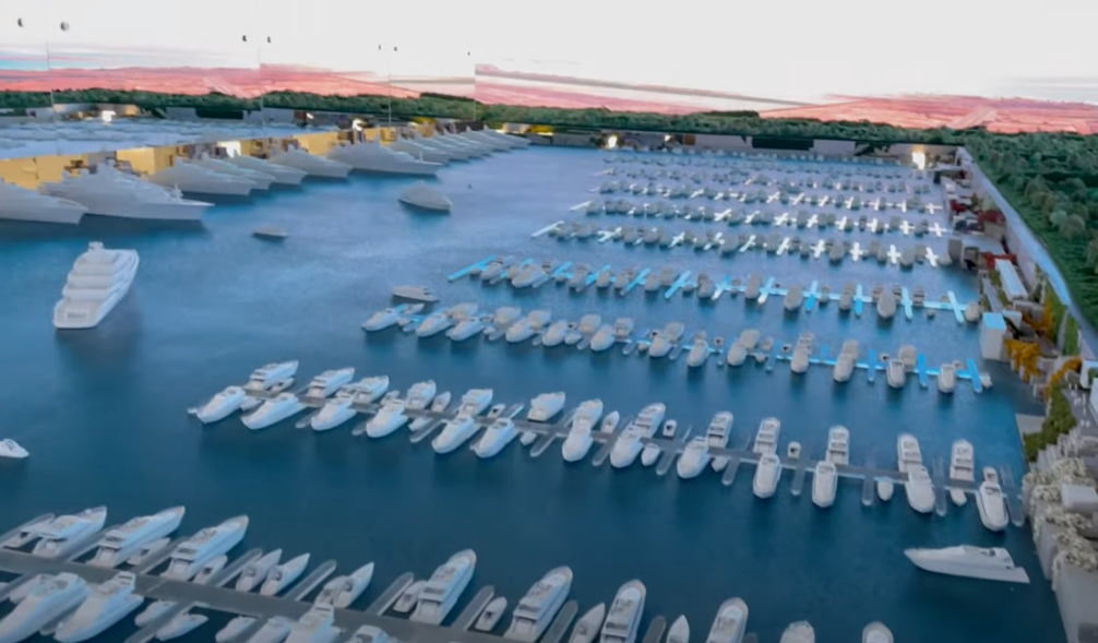 Komplett verspiegelt: Ein 