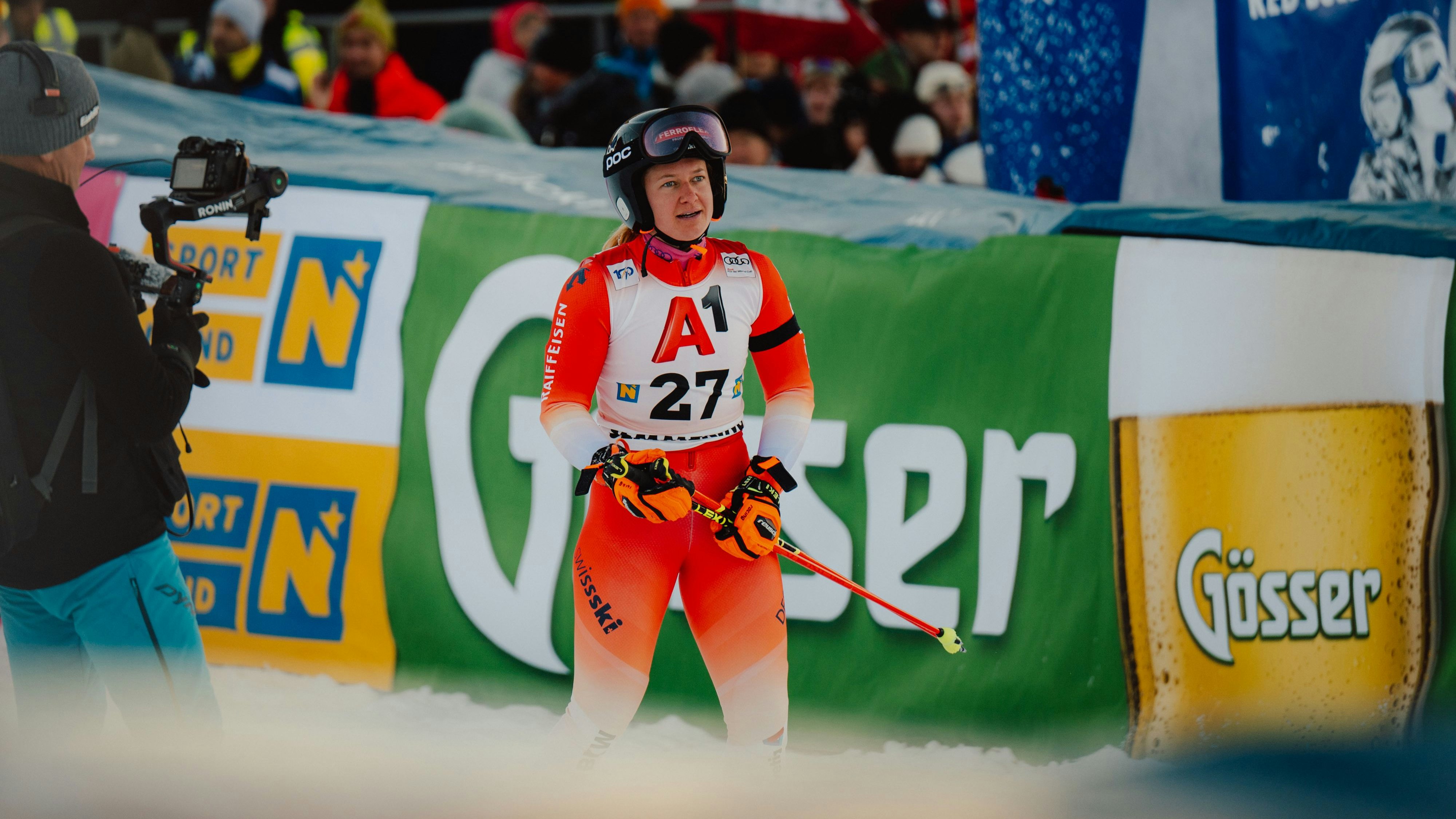 Die Schweizer Weltcup-Läuferin Simone Wild. 