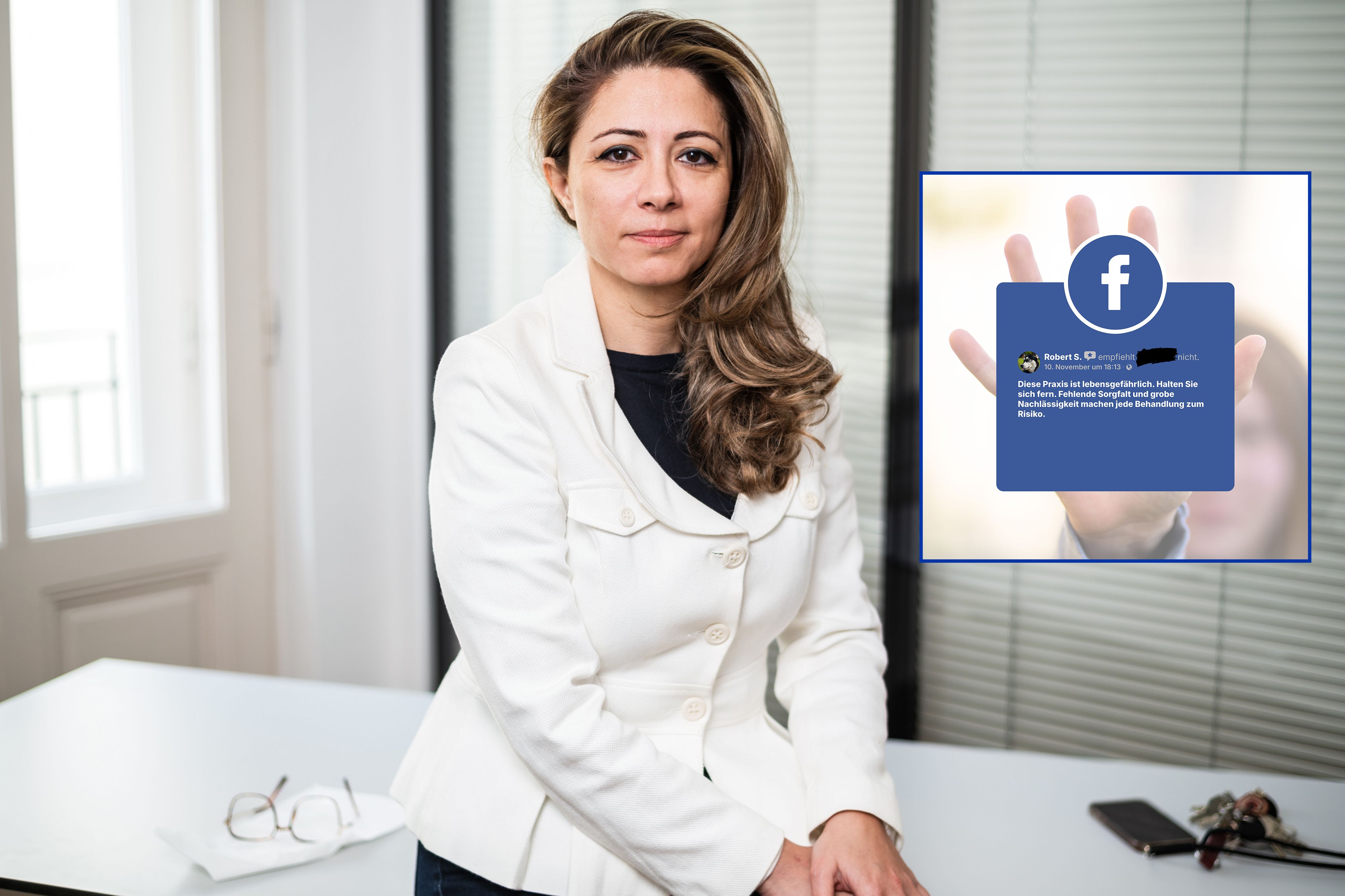 Allgemeinmedizinerin Naghme Kamaleyan-Schmied erhielt Morddrohungen.