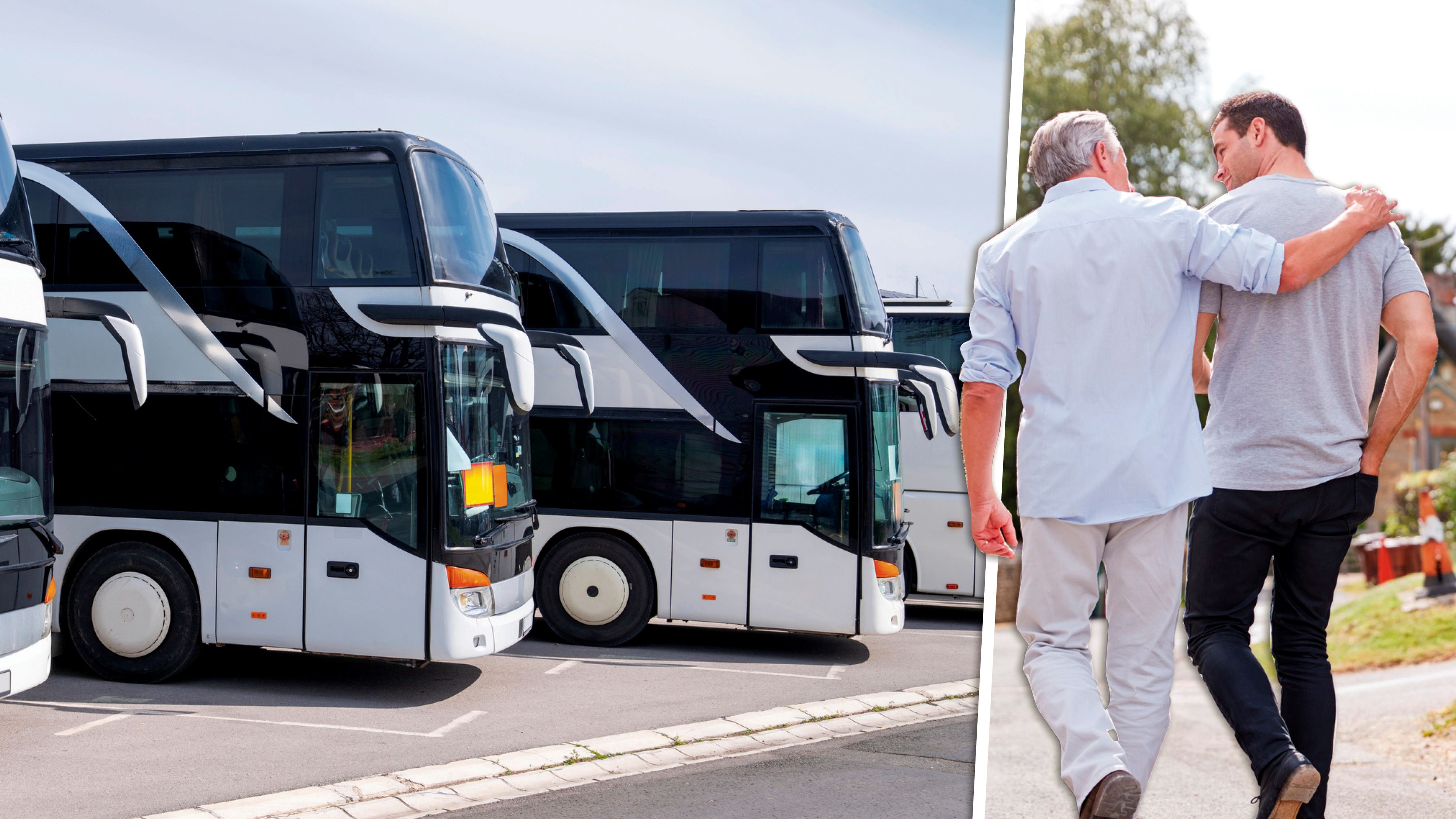 Vater und Sohn sehen sich fast nur zu 