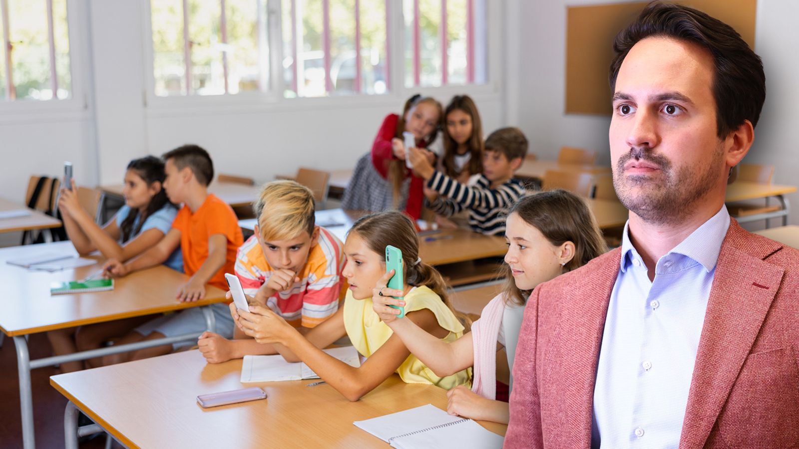 Vizebürgermeister Christoph Wiederkehr (Neos) greift durch: Handyverbot in die Hausordnung!
