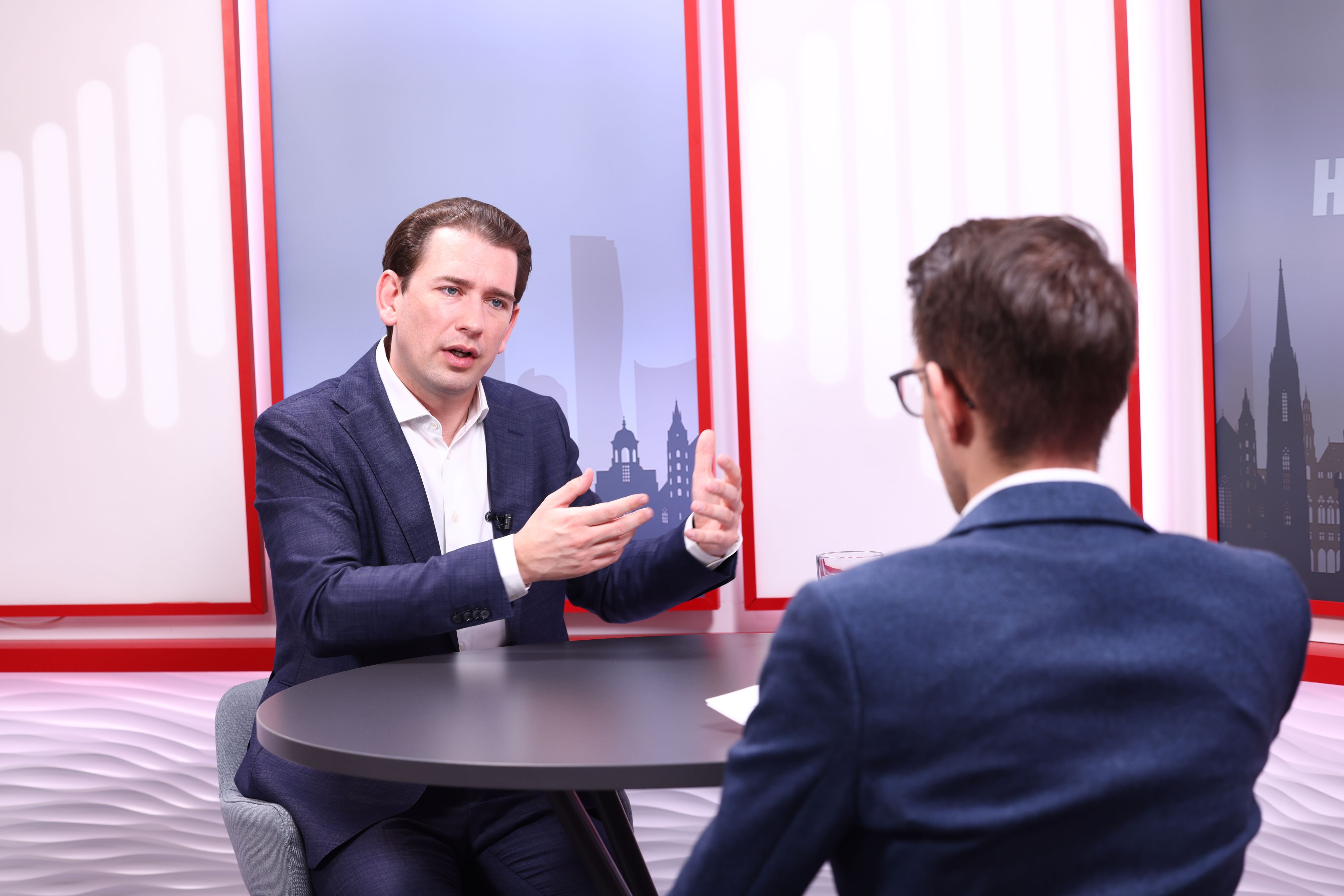 Unternehmer Sebastian Kurz im <em>