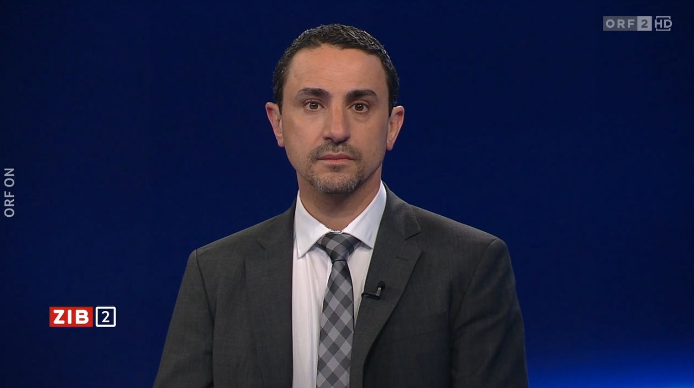 Omar Haijawi-Pirchner am Mittwoch (19.02.2025) in der ORF-