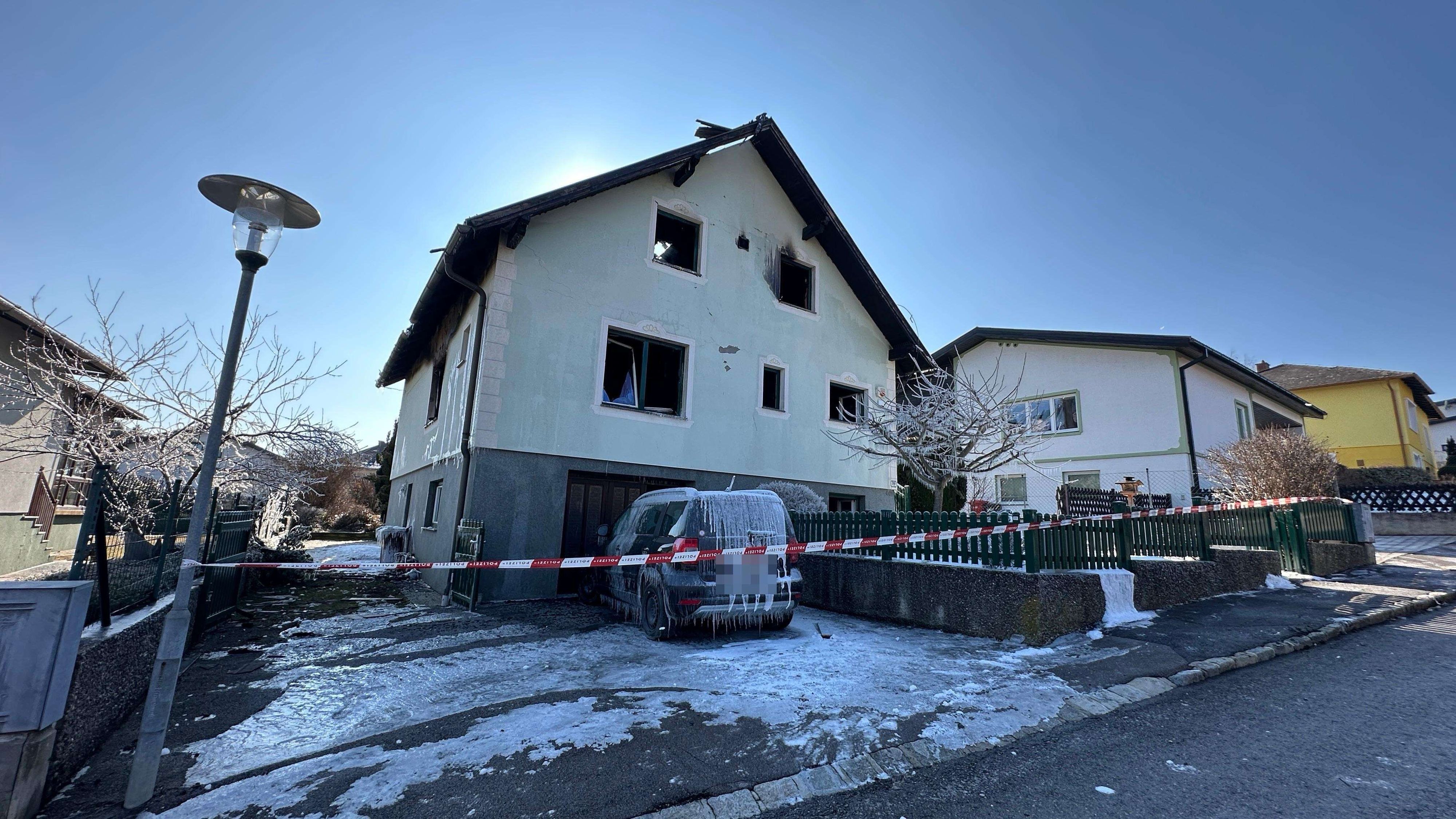 Wohnhausbrand in Ernstbrunn forderte Todesopfer