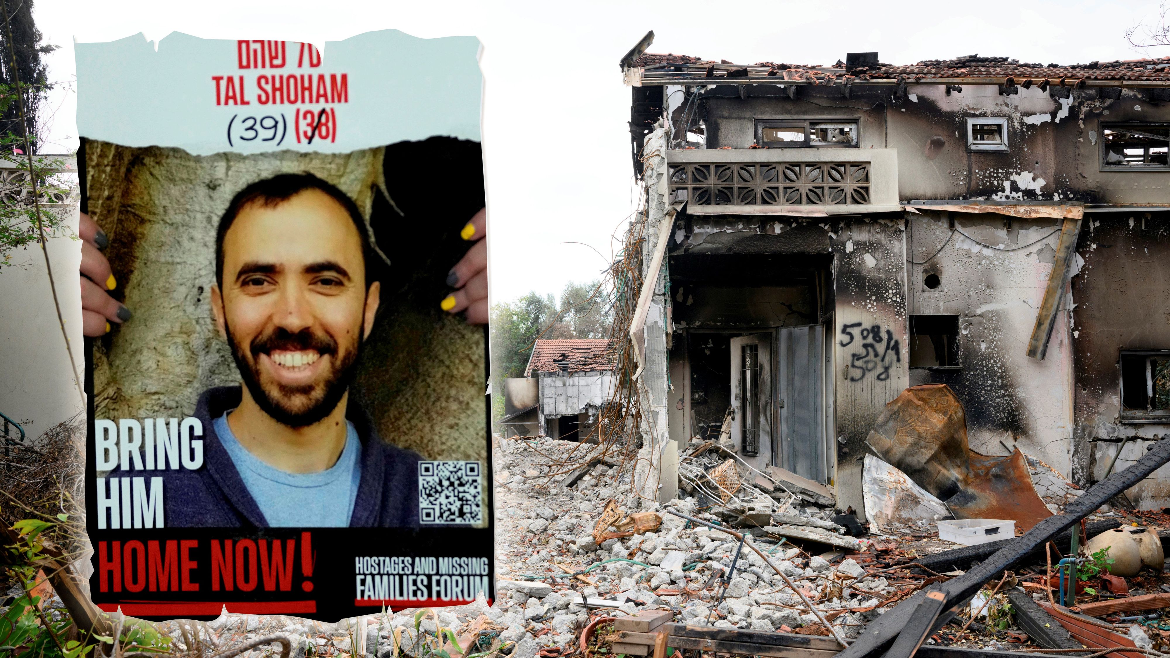 Der Österreicher Tal Shoham wurde bei dem Angriff auf eine Siedlung (Hintergrundfoto) von den Hamas-Terroristen gekidnappt.