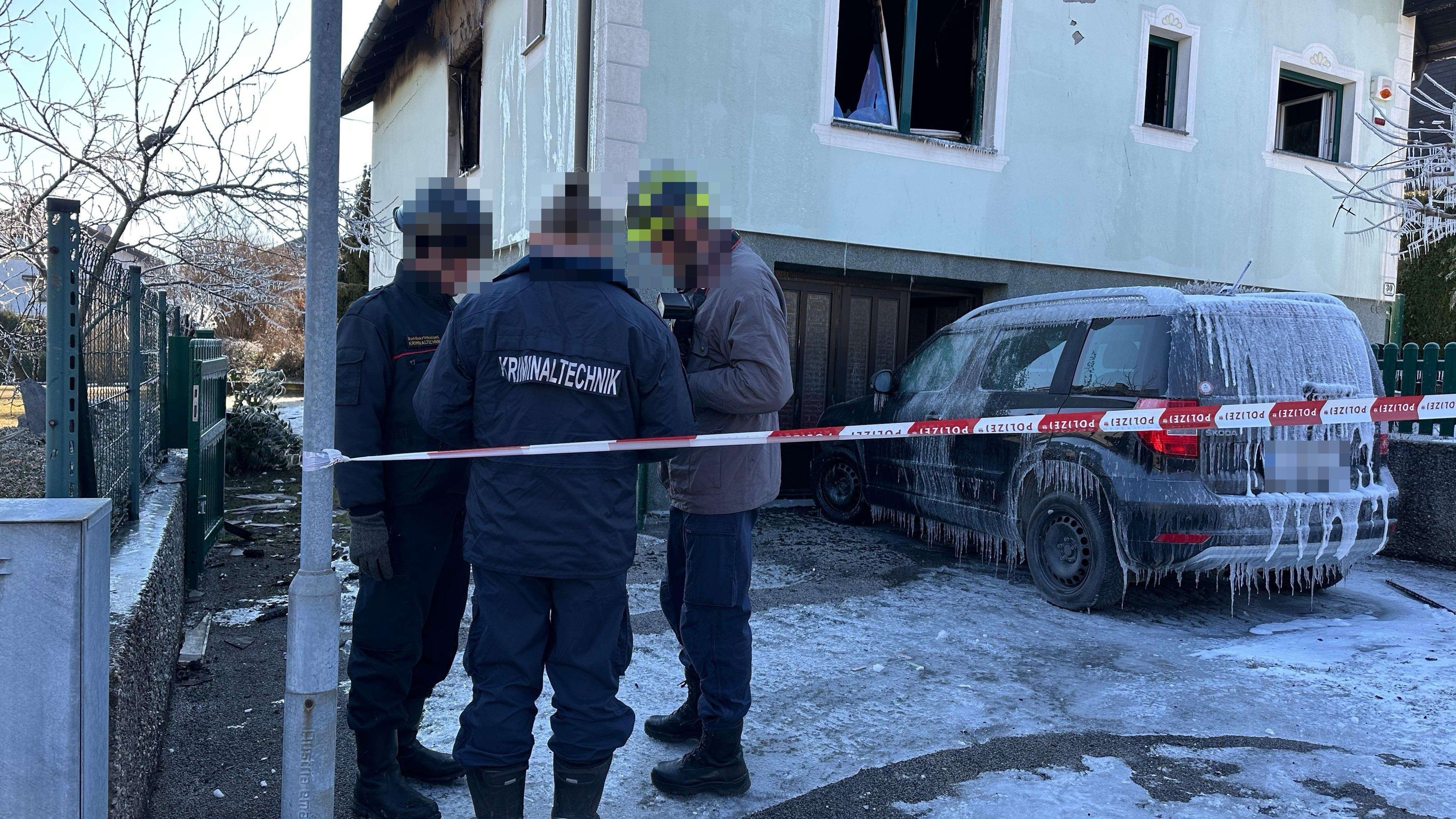 Wohnhausbrand in Ernstbrunn forderte Todesopfer