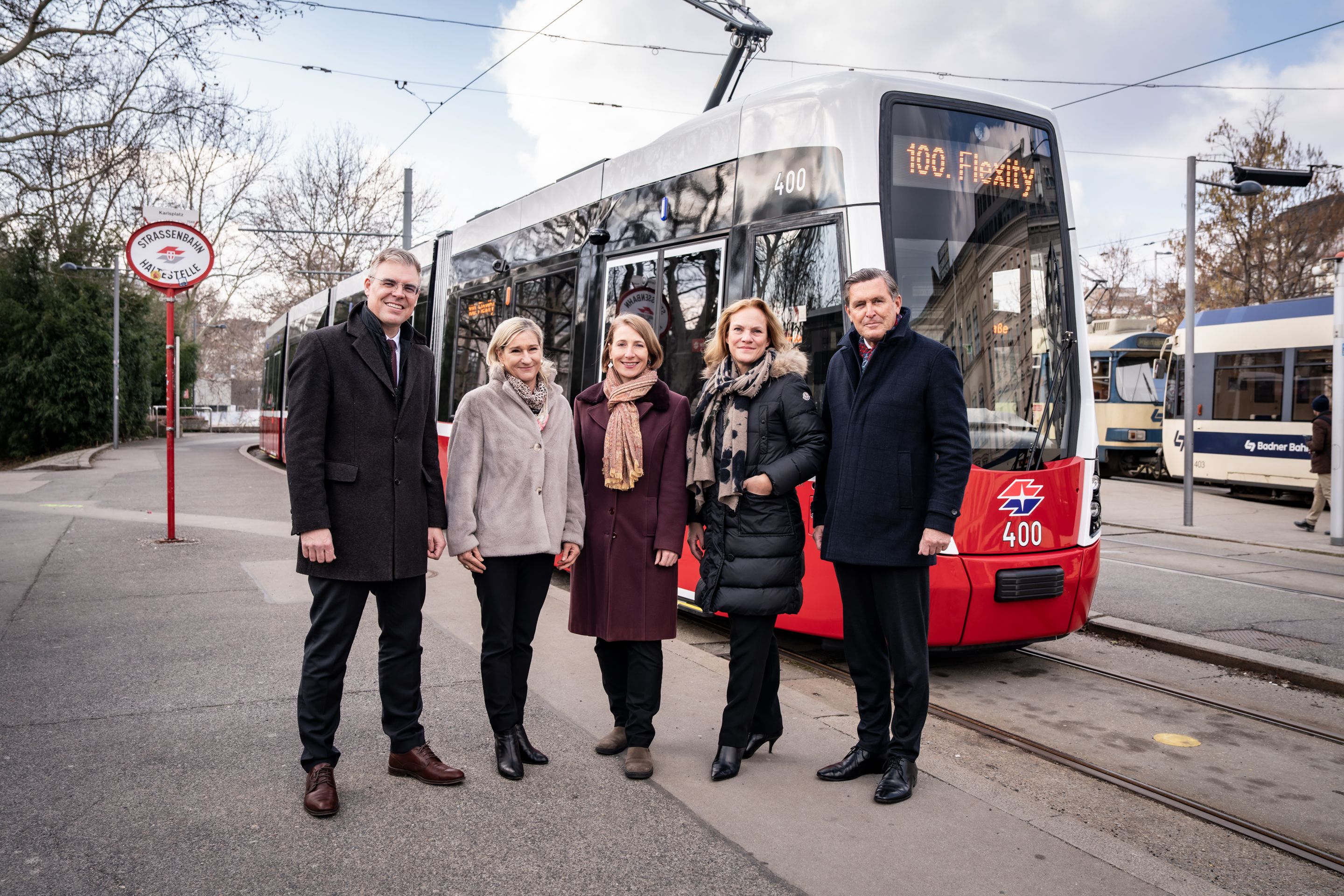 Der 100. Flexity wurde in den Dienst gestellt.