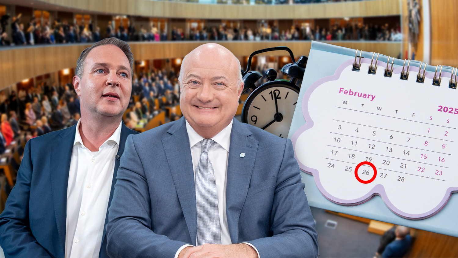 Damit eine schwarz-rote Regierung schon nächste Woche fixiert werden kann, haben ÖVP und SPÖ nur noch bis Montag Zeit.