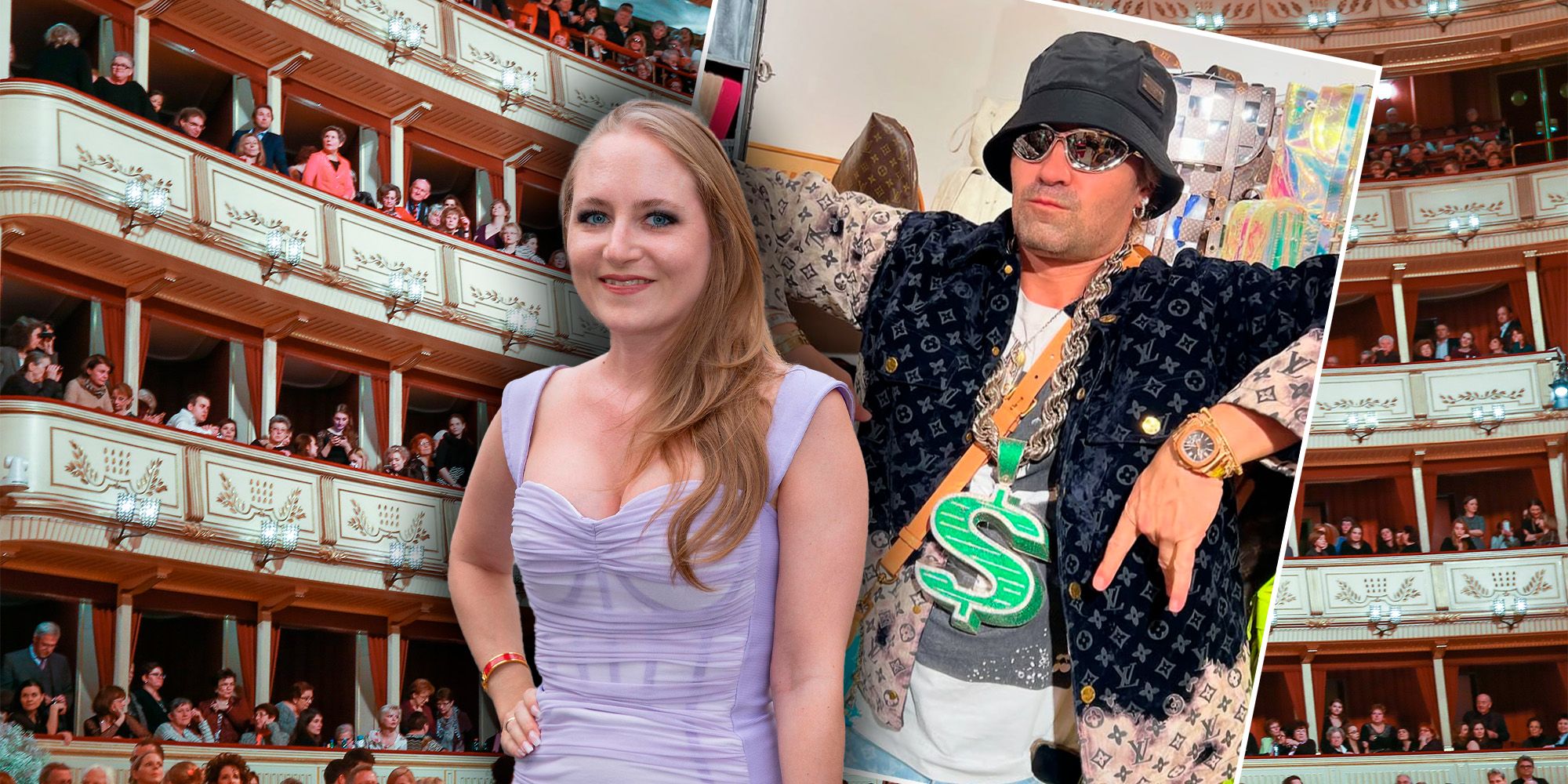 Alec Monopoly kommt zum Opernball.