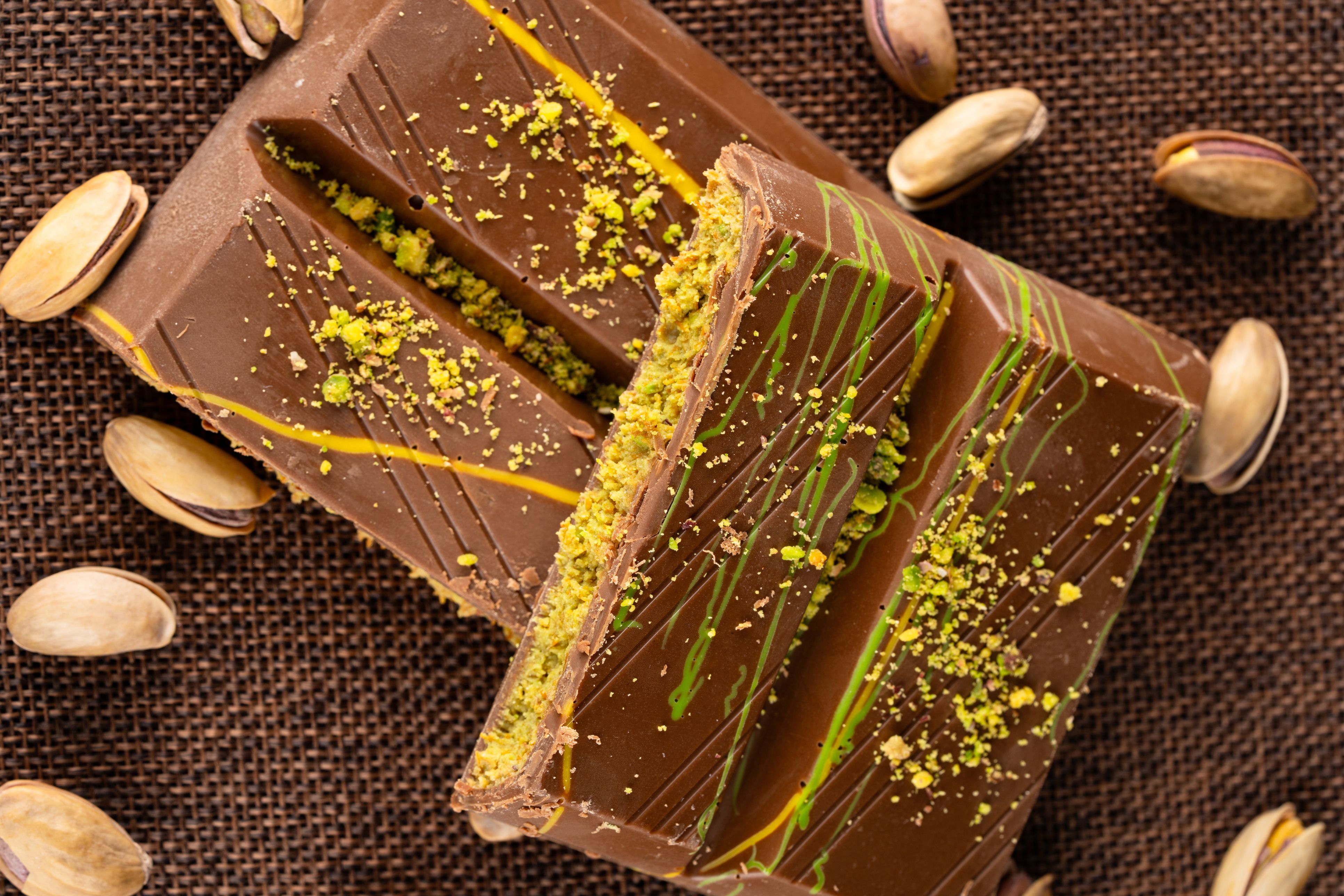 Wegen nicht deklarierter Allergene ruft ein Hersteller die gehypte Dubai-Schokolade zurück. (SYMBOLFOTO)