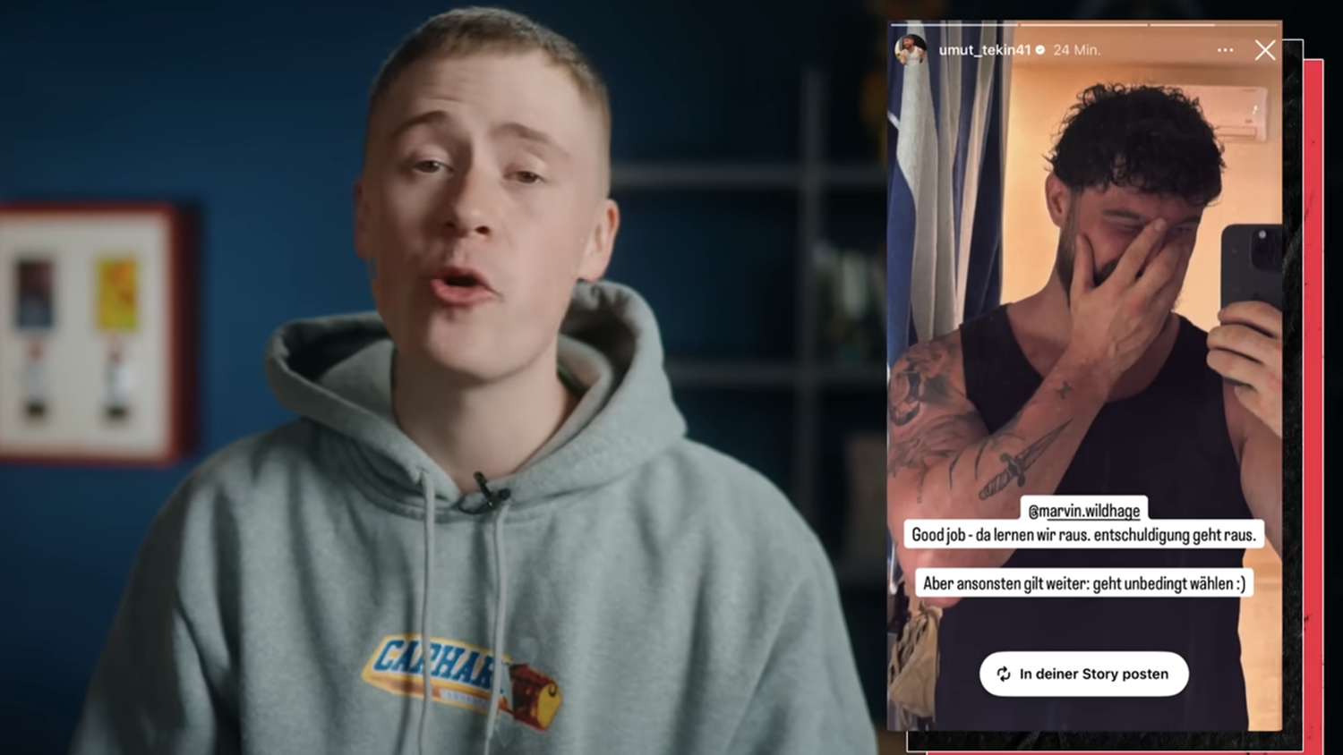 YouTuber Marvin Wildhage testete Influencer und Reality-Stars. Ein bekanntes Gesicht tappte in seine Falle.