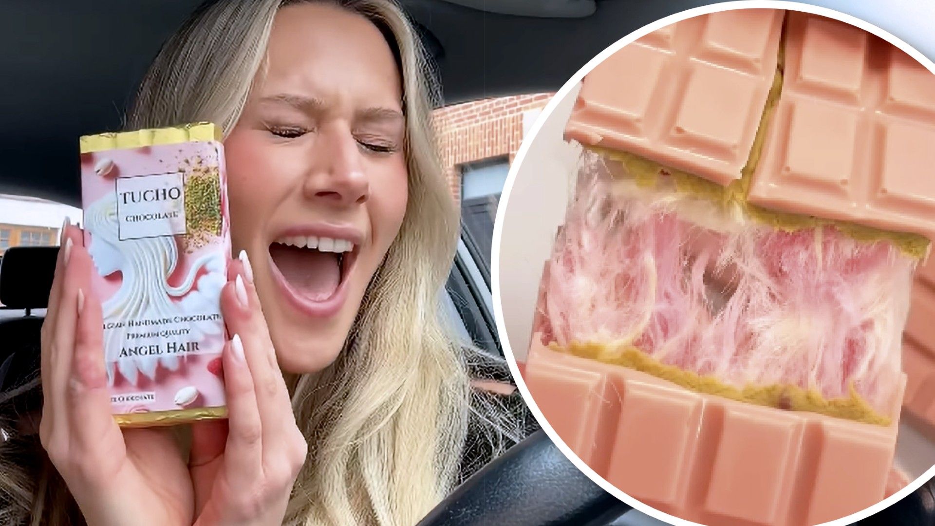 Die neue Angel Hair Schokolade ist gerade voll im Trend.