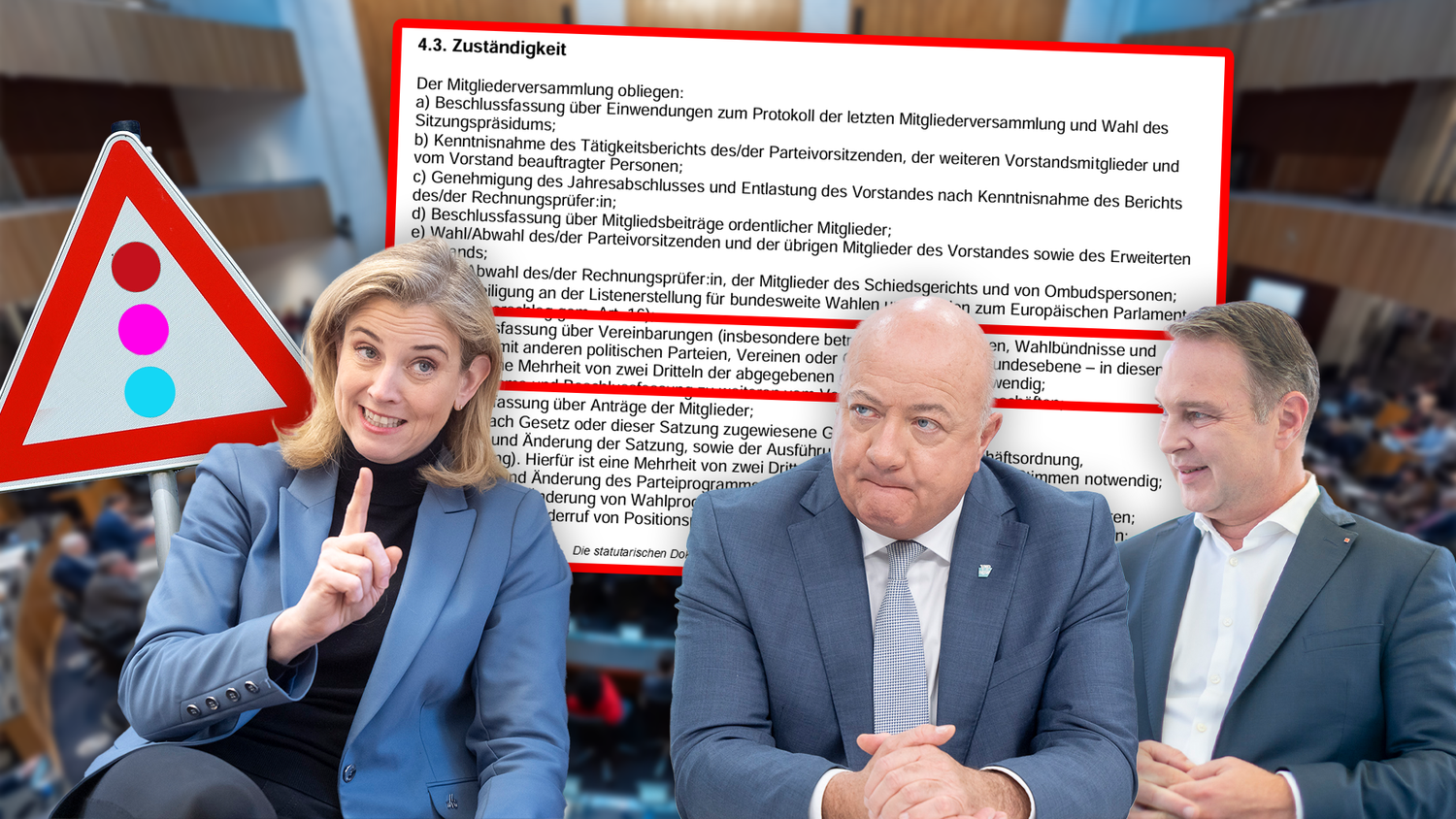 Die Mitglieder der Neos werden am Sonntag über das Schicksal der Austro-Ampel entscheiden.