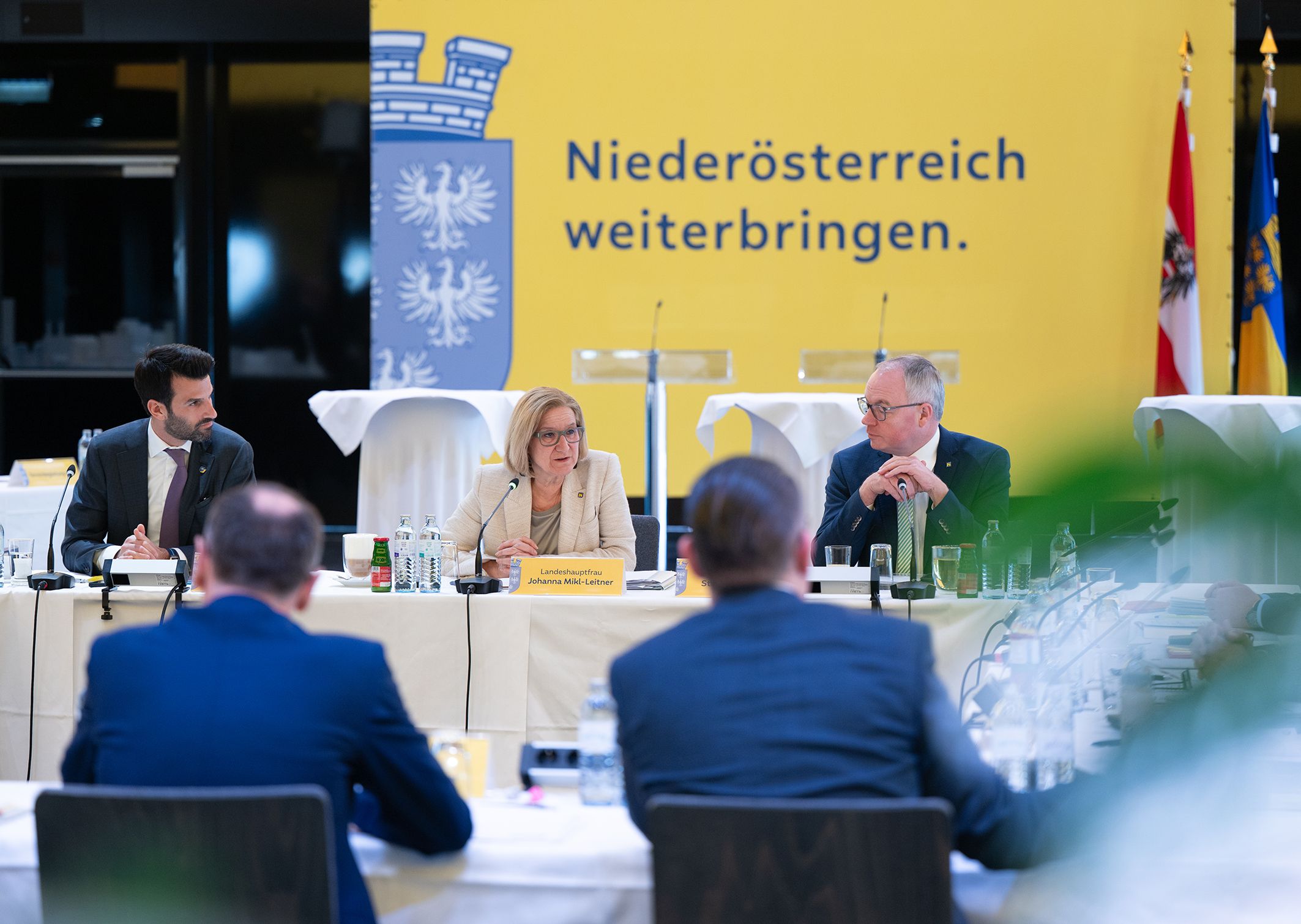 Regierungsklausur im Haus der Digitalisierung in Tulln