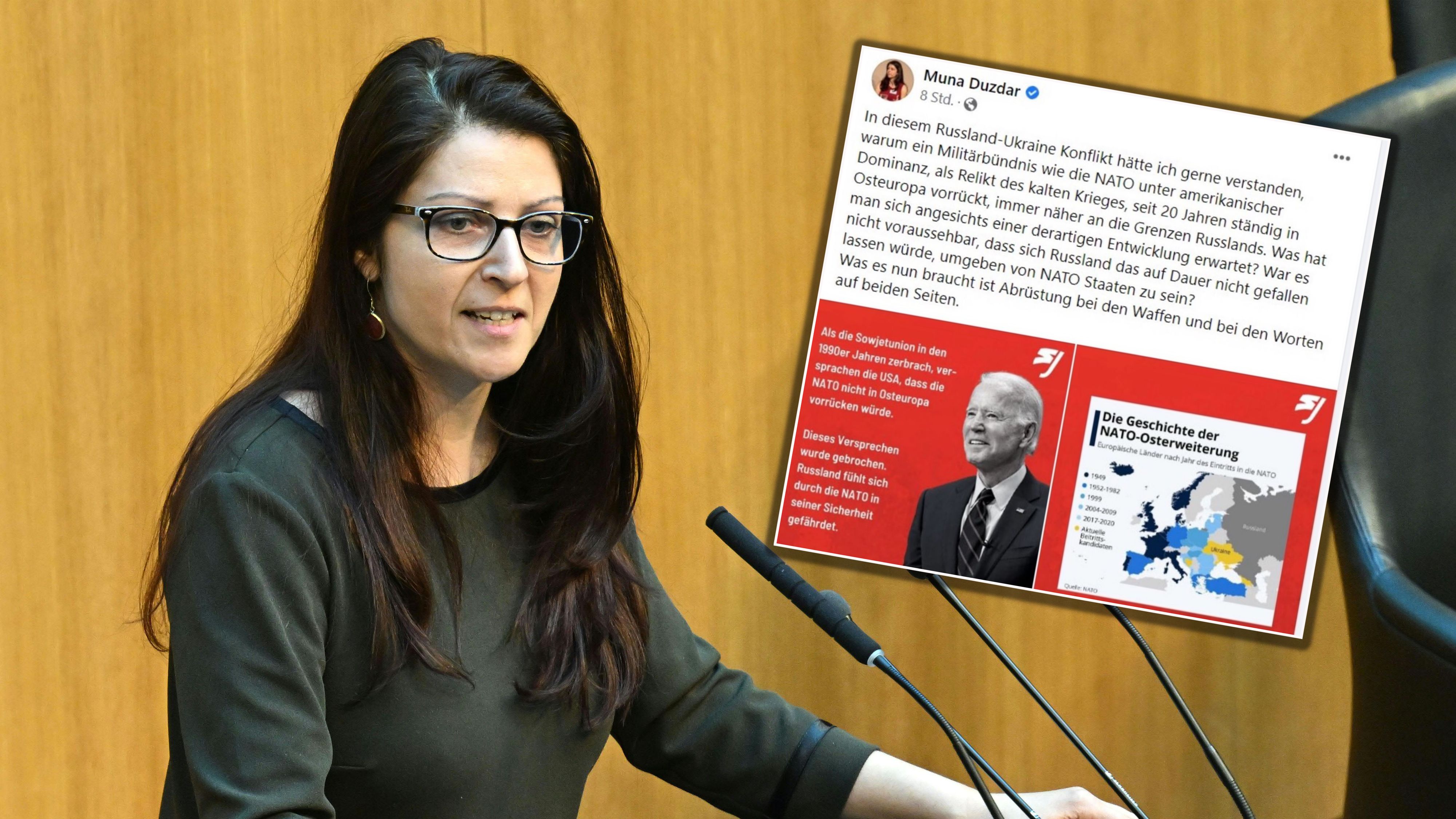 Ein altes Facebook-Posting von Muna Duzdar sorgt für helle Aufregung. 