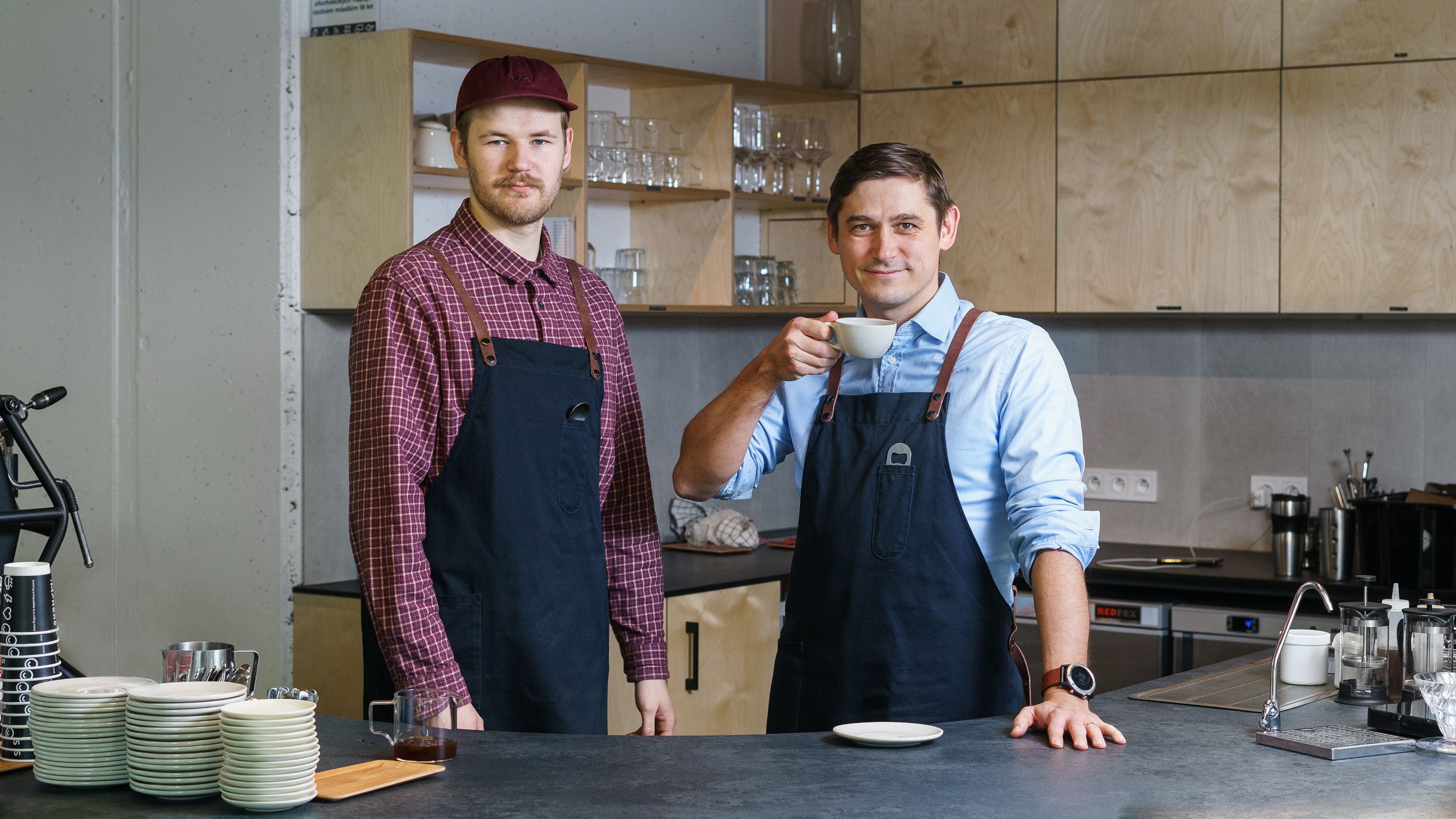 Oldrich und Egor die Gründer von The Miners