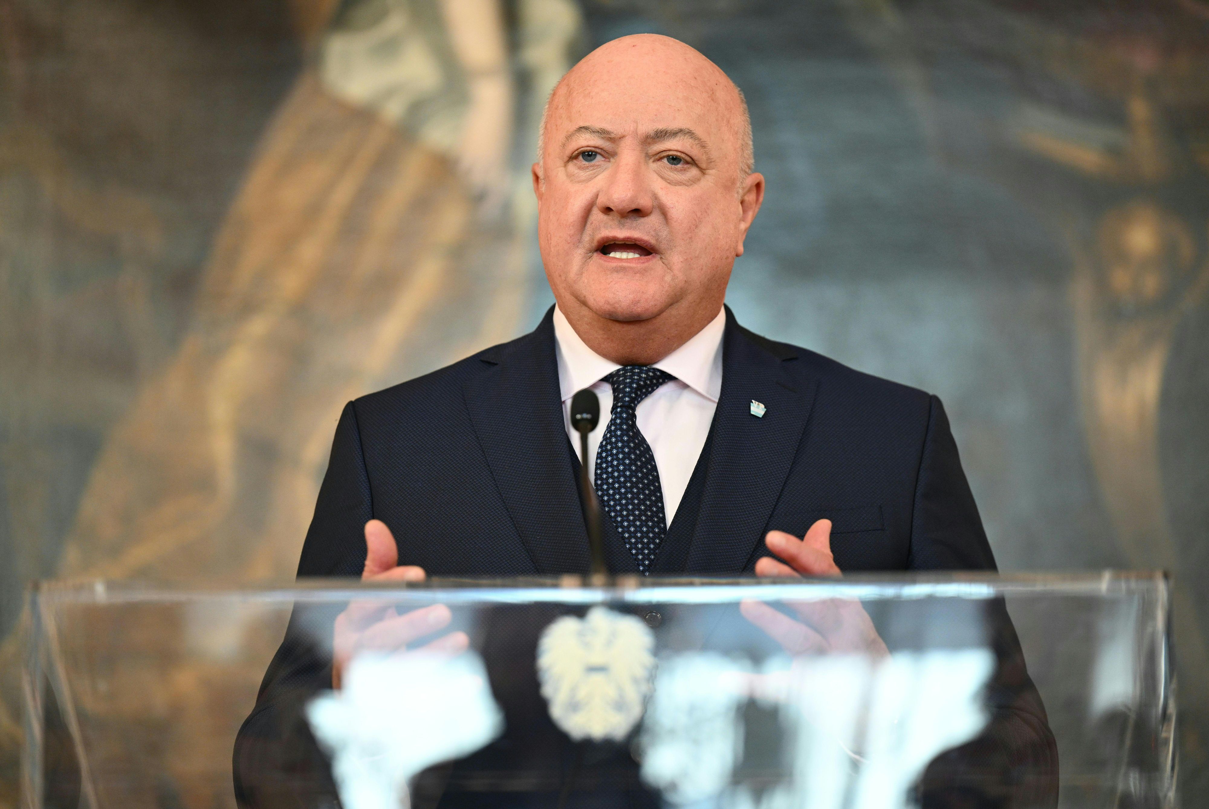 ÖVP-Chef Christian Stocker meldet sich am Montag auf Instagram zu Wort. 