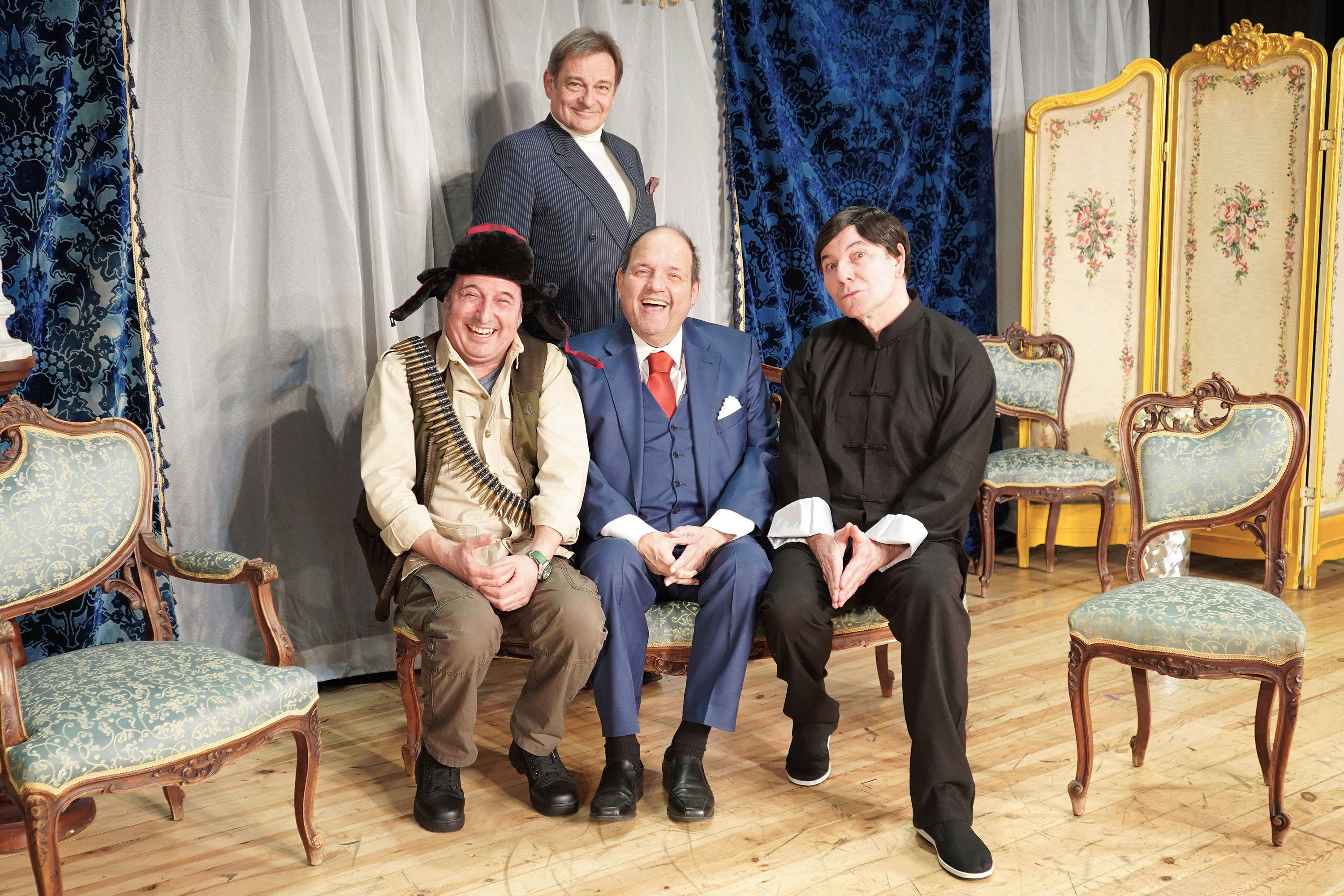 Vor knapp einem Jahr spielte Christoph Fälbl (l.) noch in der Komödie 