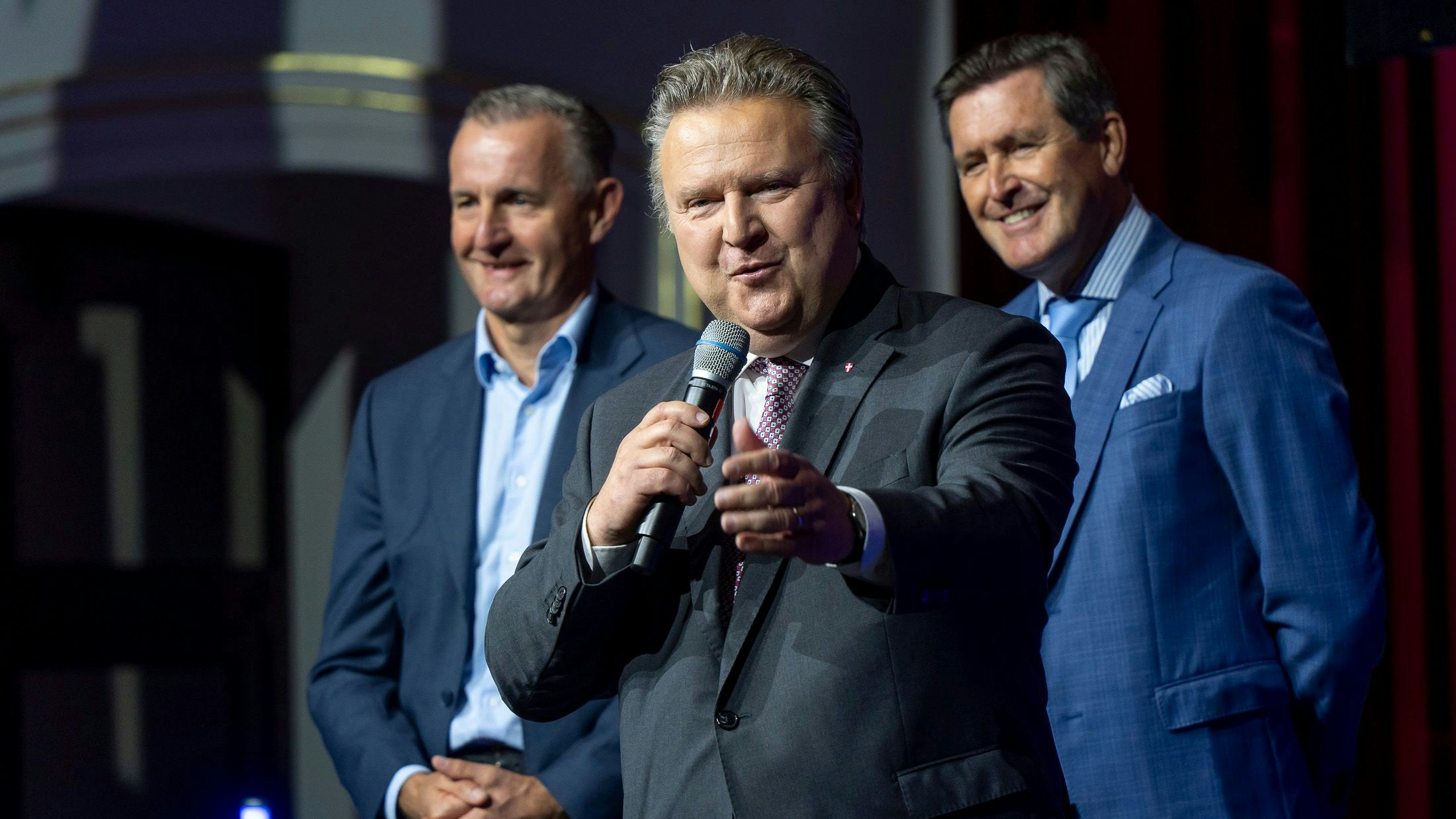 Bürgermeister Michael Ludwig beim Lehrlingstag der Wiener Stadtwerke 2024.