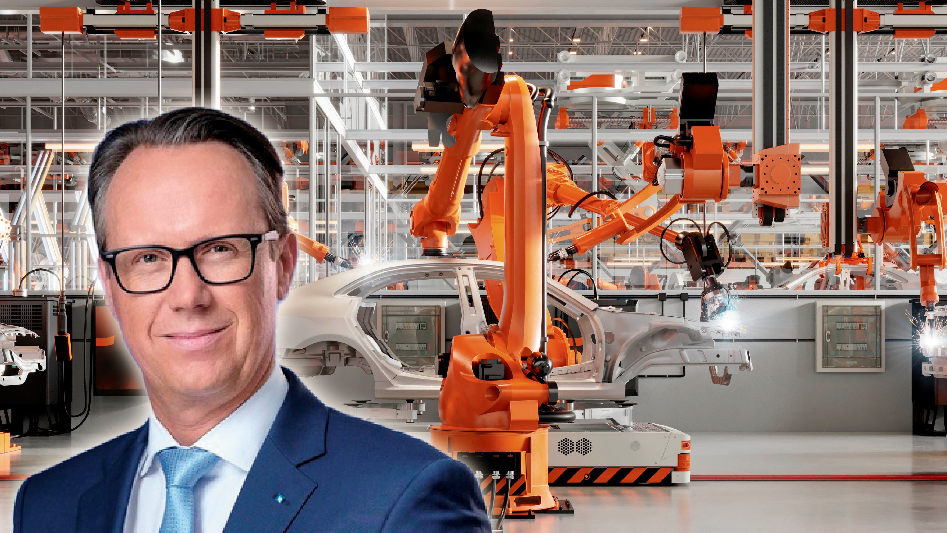 IV-OÖ-Geschäftsführer Joachim Haindl-Grutsch sorgt sich um den Wirtschaftsstandort Oberösterreich. Im Bild: Autoproduktion (Symbolbild)