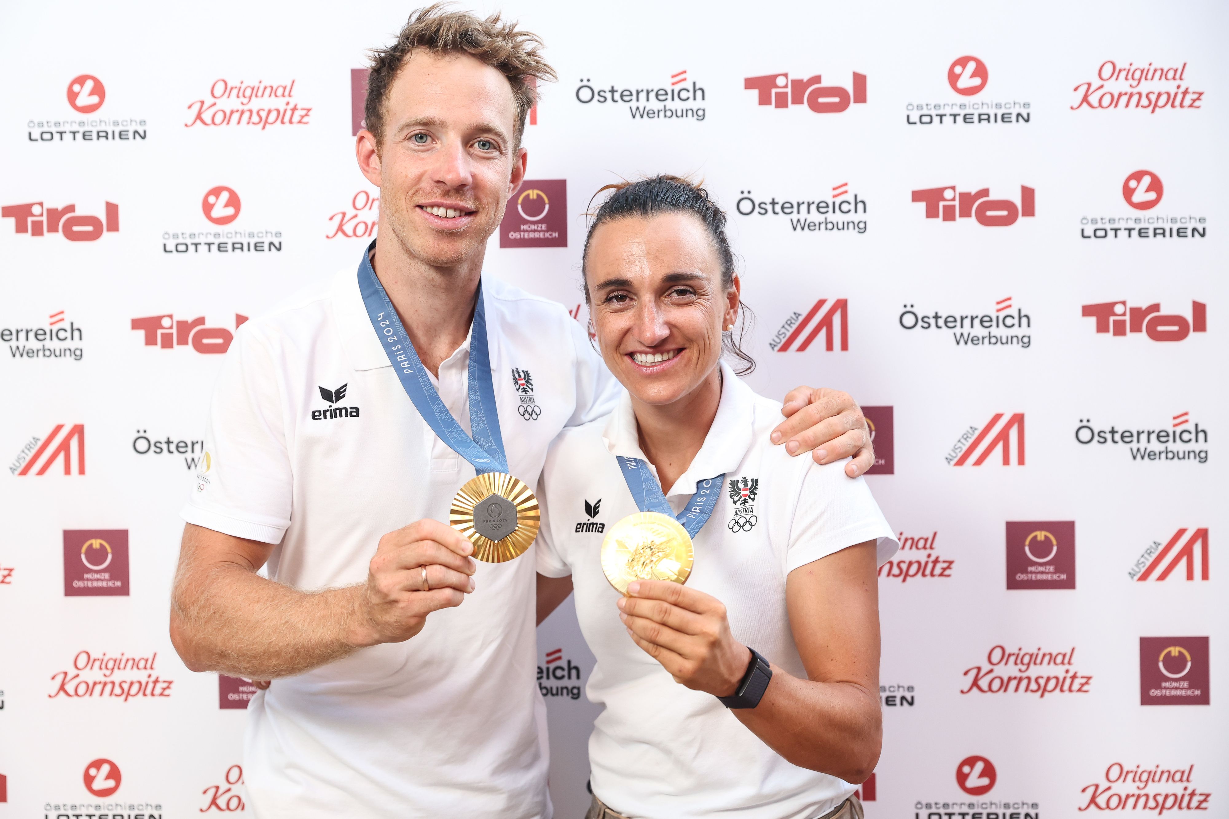 Lukas Mähr und Lara Vadlau.