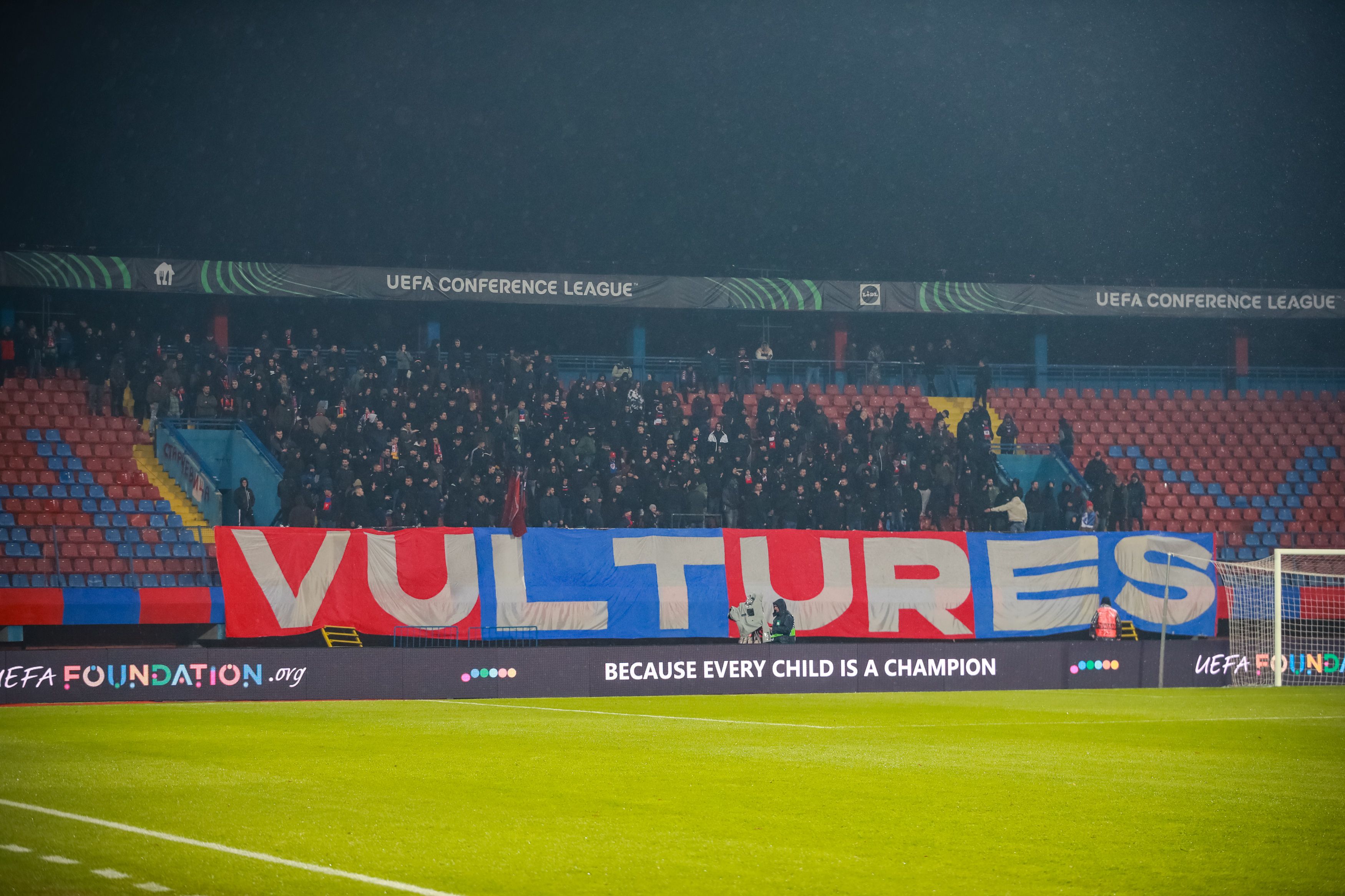 Die Fans von Banja Luka dürfen gegen Rapid nicht ins Stadion.