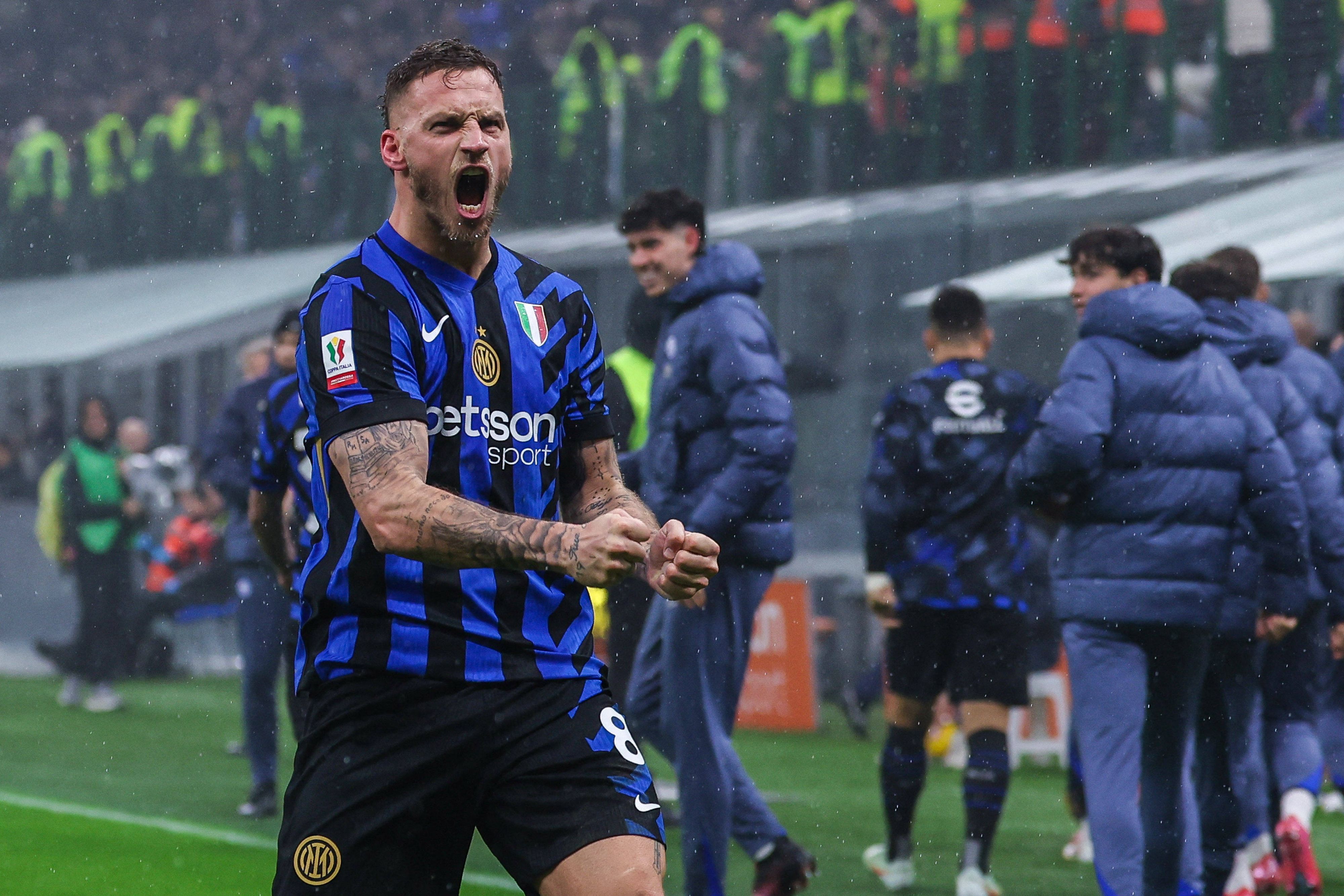 Marko Arnautovic erzielte ein Traumtor für Inter.