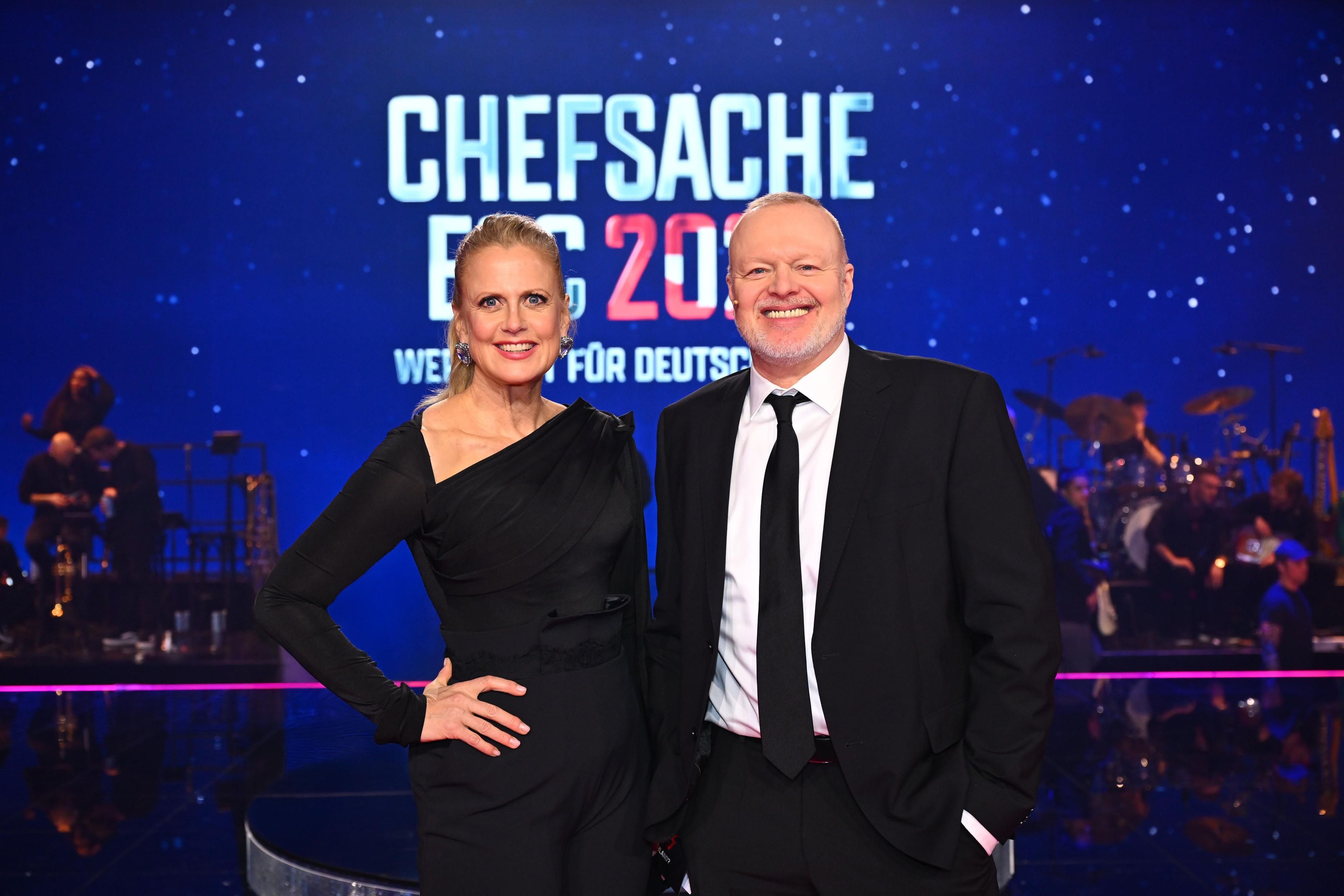 Barbara Schöneberger und Stefan Raab.