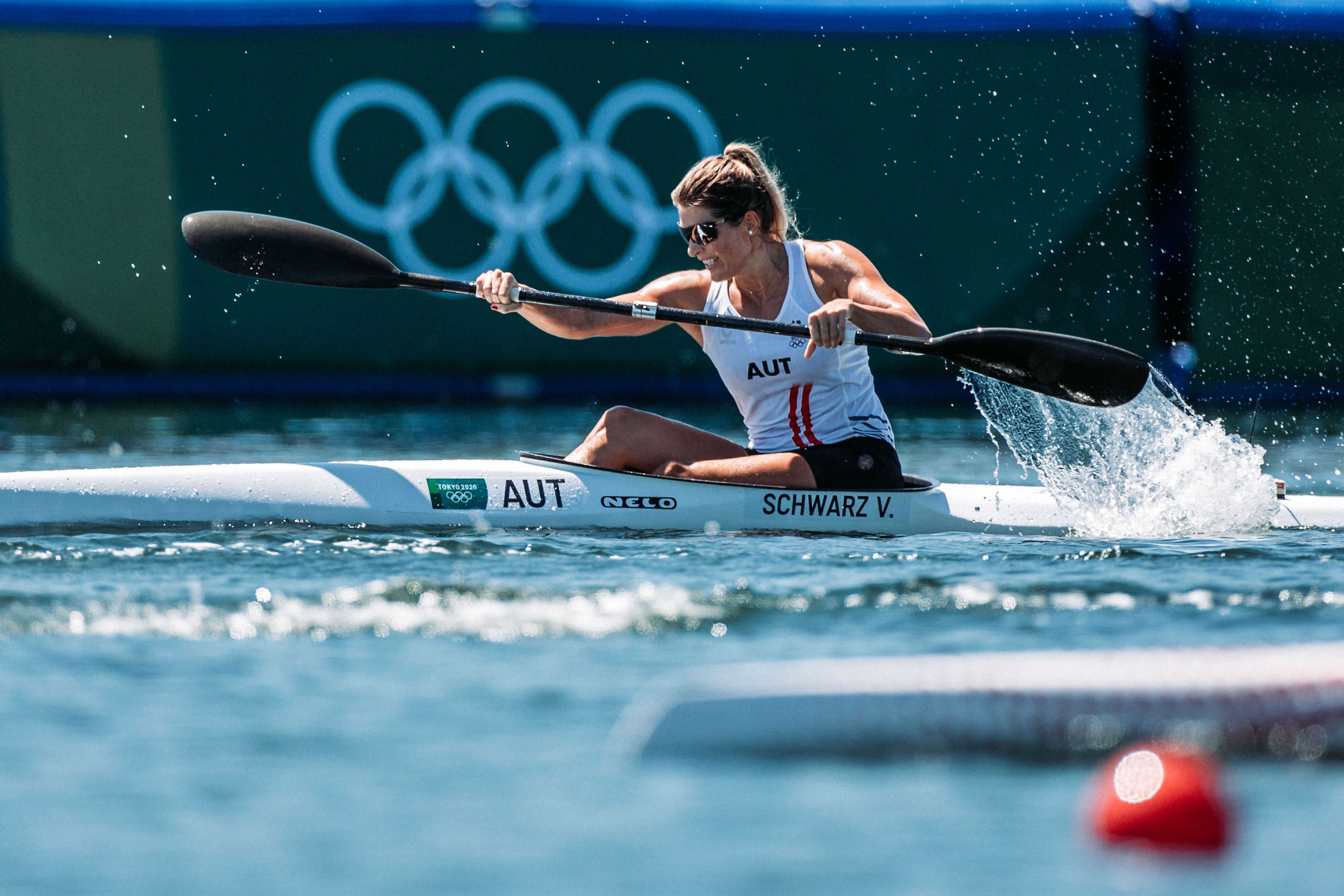 Viktoria Schwarz bei den Olympischen Spielen 2021 in Tokio.