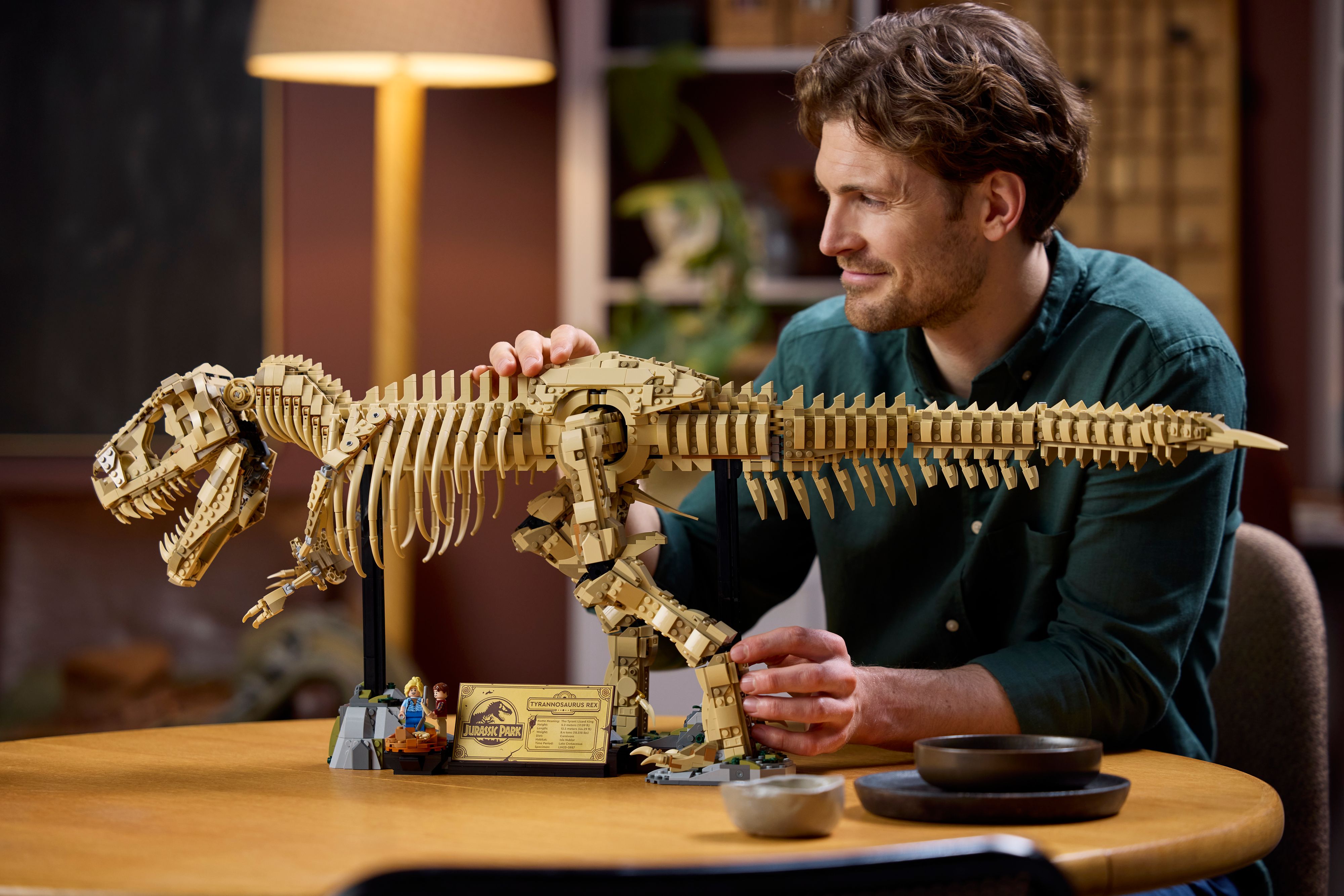 Eines der beeindruckendsten LEGO-Modelle des Jahres 2025, der Tyrannosaurus rex.