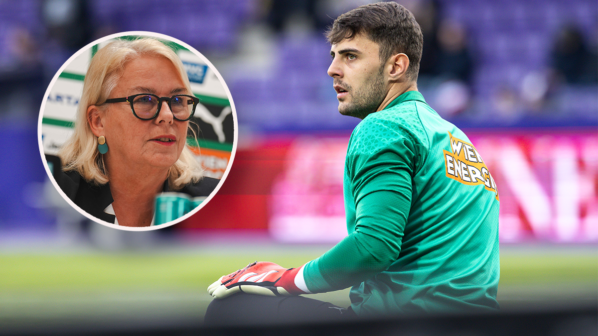 Rapids Vizepräsidentin Edeltraud Hanappi-Egger meldet sich nach der Strafe gegen Niklas Hedl zu Wort. 